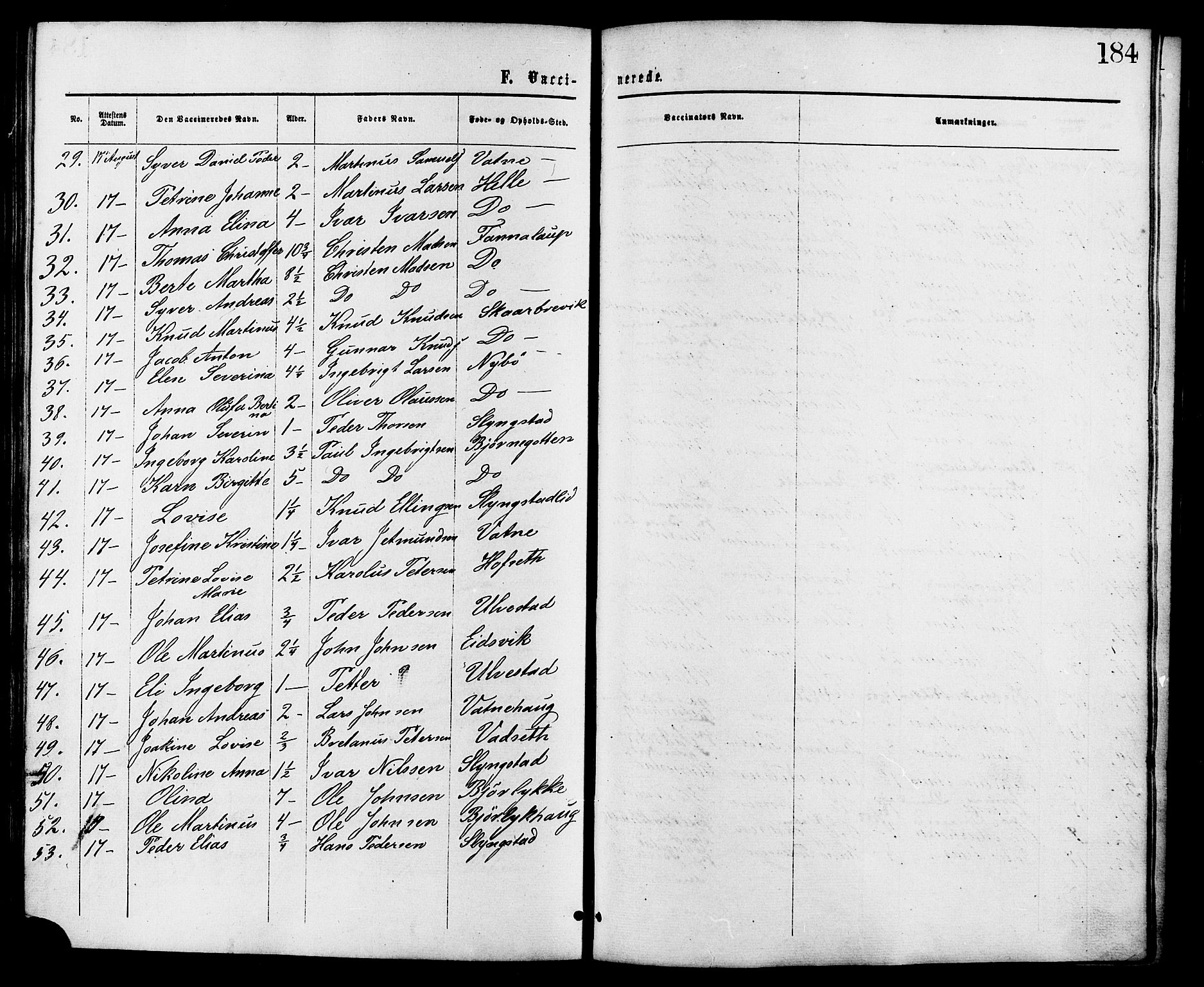 Ministerialprotokoller, klokkerbøker og fødselsregistre - Møre og Romsdal, AV/SAT-A-1454/525/L0373: Parish register (official) no. 525A03, 1864-1879, p. 184