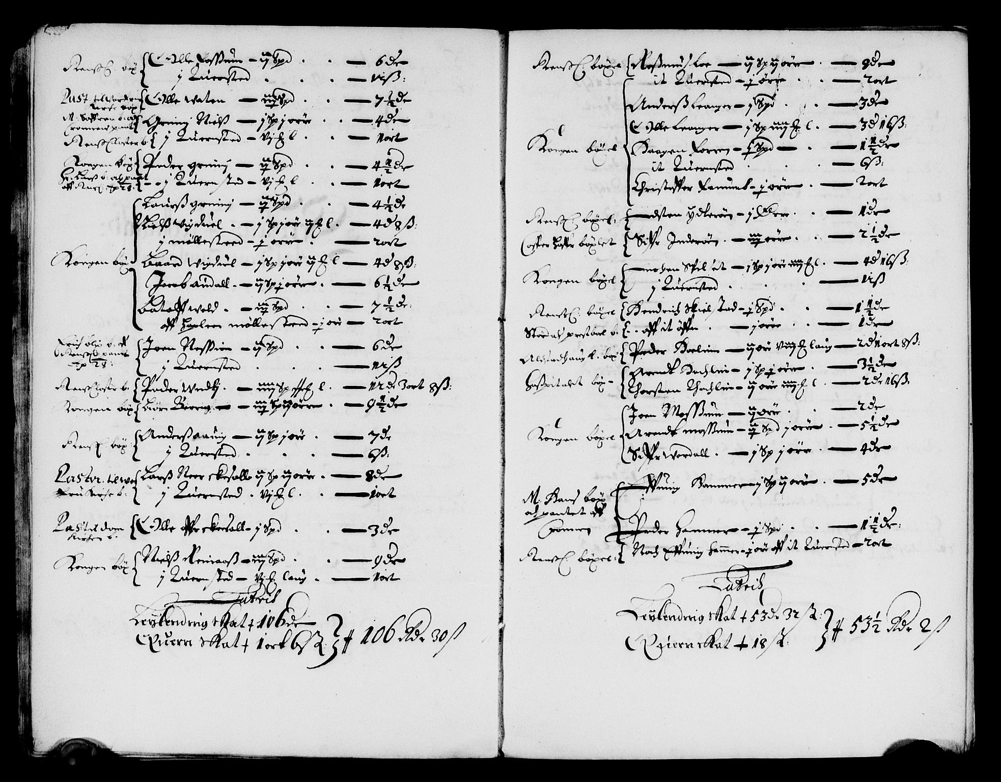 Rentekammeret inntil 1814, Reviderte regnskaper, Lensregnskaper, AV/RA-EA-5023/R/Rb/Rbw/L0147: Trondheim len, 1661
