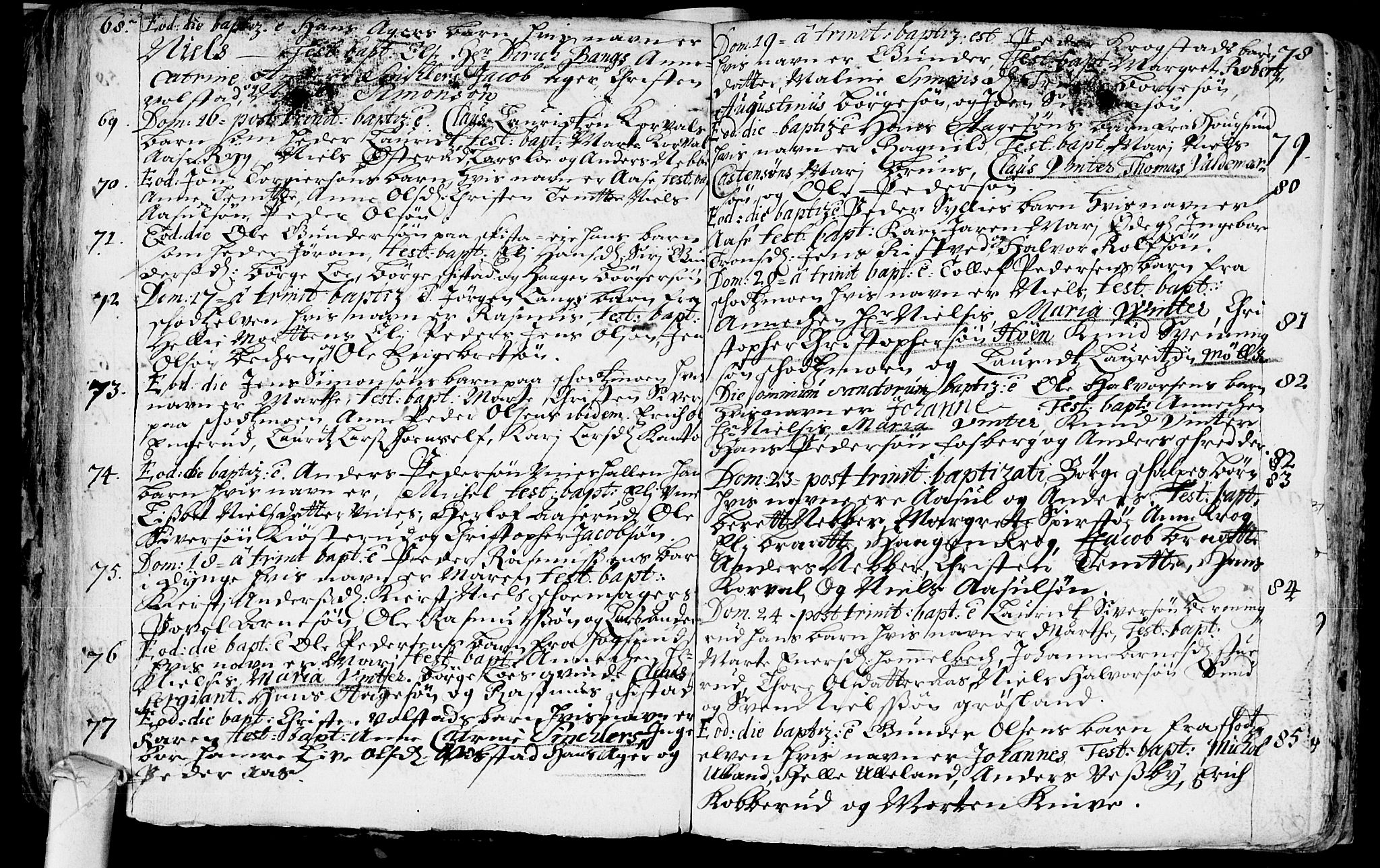 Eiker kirkebøker, AV/SAKO-A-4/F/Fa/L0001: Parish register (official) no. I 1 /1, 1683-1704