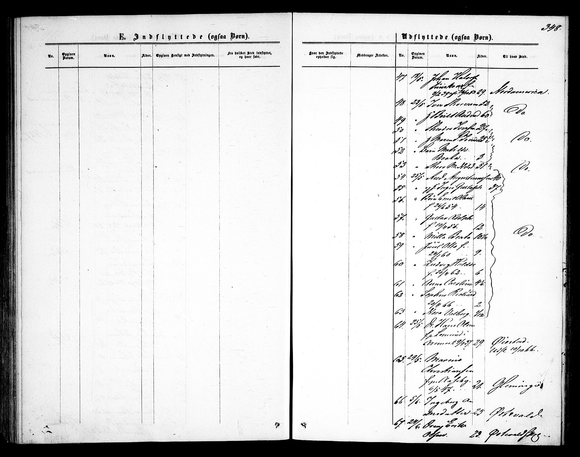 Rødenes prestekontor Kirkebøker, AV/SAO-A-2005/F/Fa/L0007: Parish register (official) no. I 7, 1860-1869, p. 348