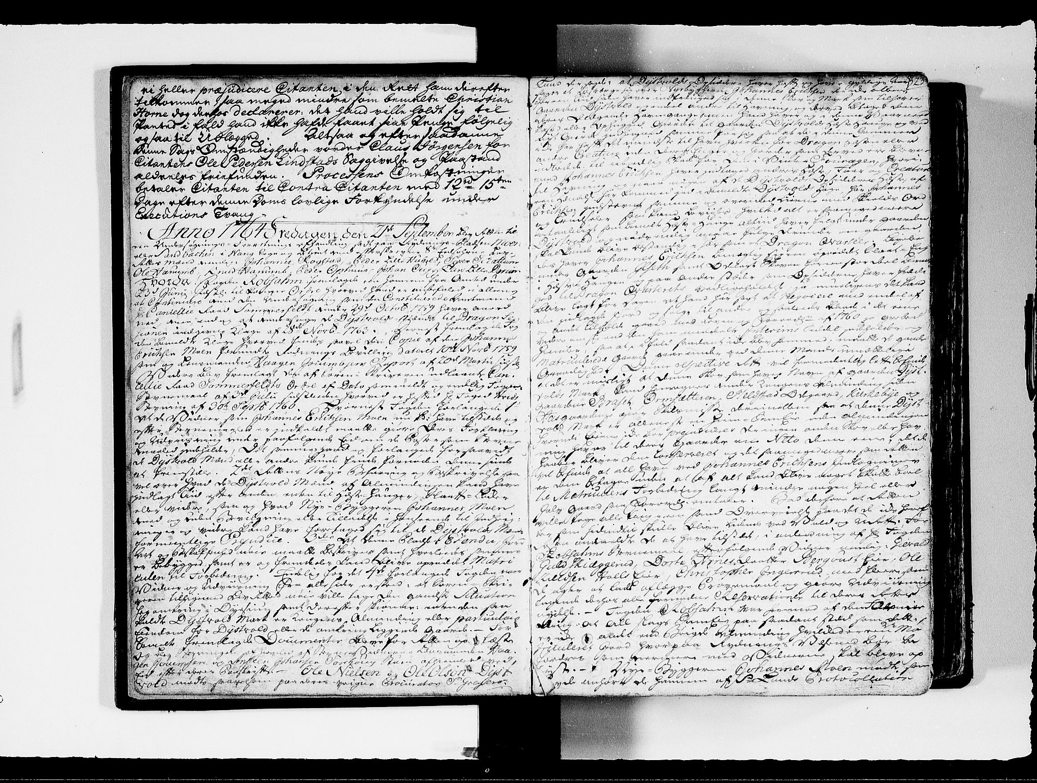 Hedemarken sorenskriveri, AV/SAH-TING-034/G/Gb/L0050B: Tingbok, 1764-1768, p. 322b-323a