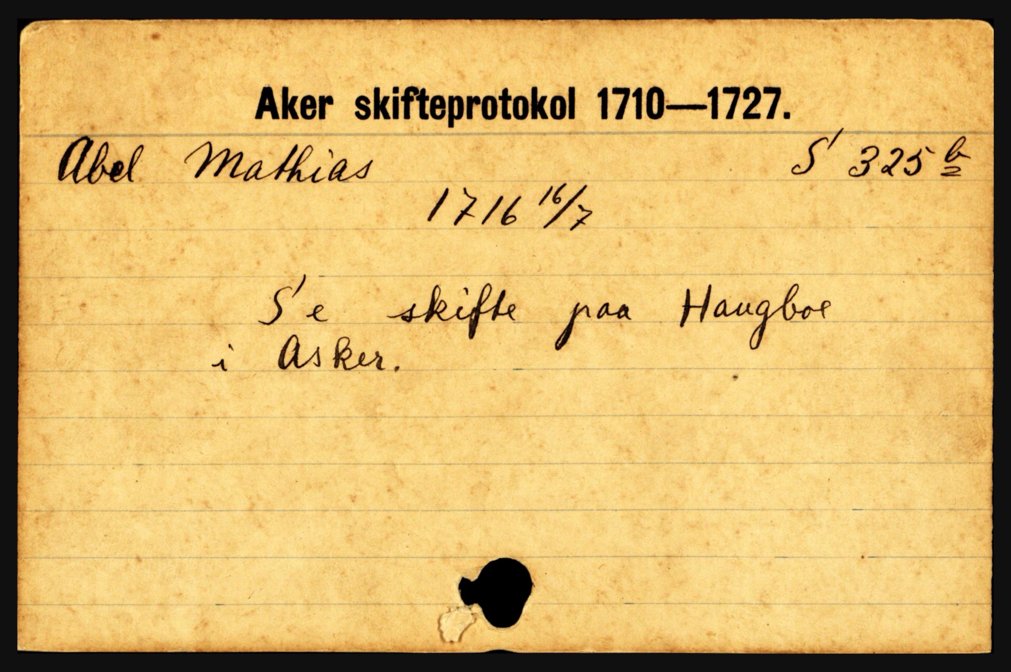 Aker sorenskriveri, SAO/A-10895/H, 1656-1820, p. 3