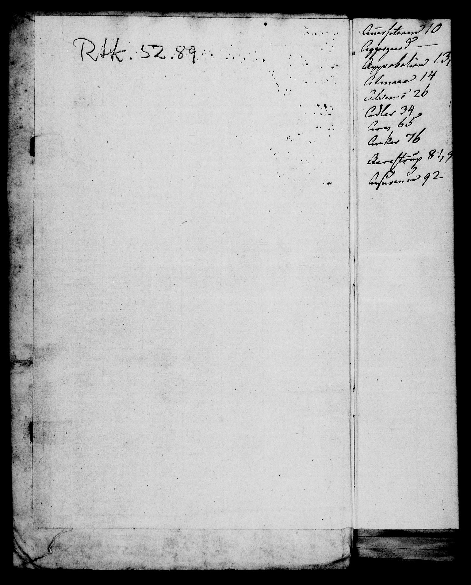 Rentekammeret, Kammerkanselliet, AV/RA-EA-3111/G/Gf/Gfa/L0089: Norsk relasjons- og resolusjonsprotokoll (merket RK 52.89), 1807, p. 2