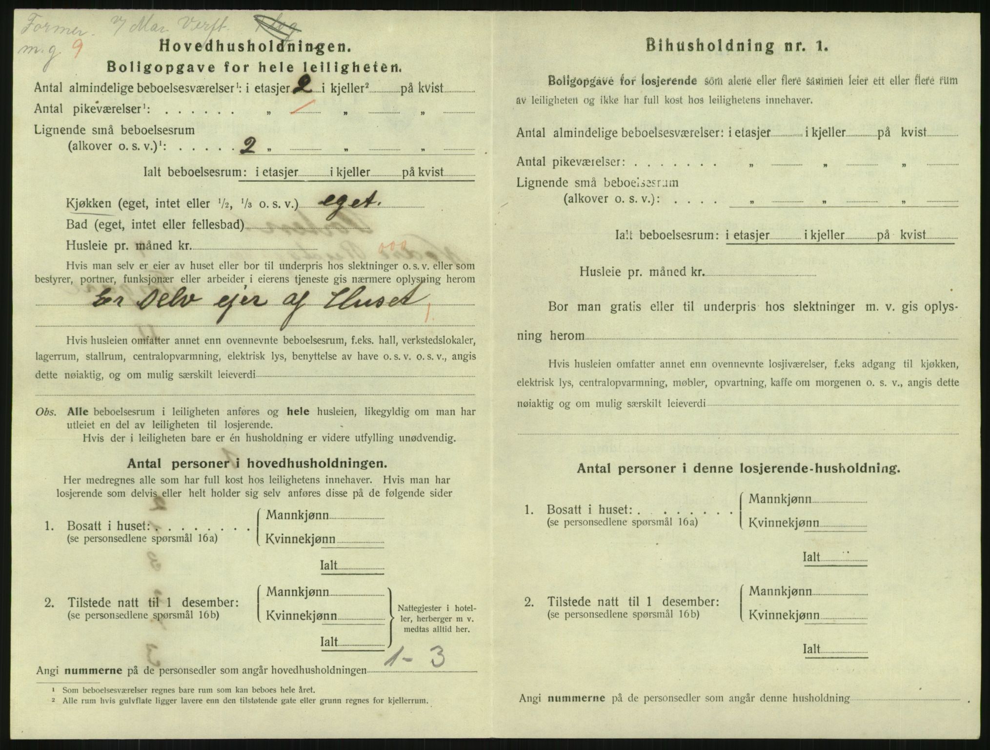 SAKO, 1920 census for Horten, 1920, p. 6962