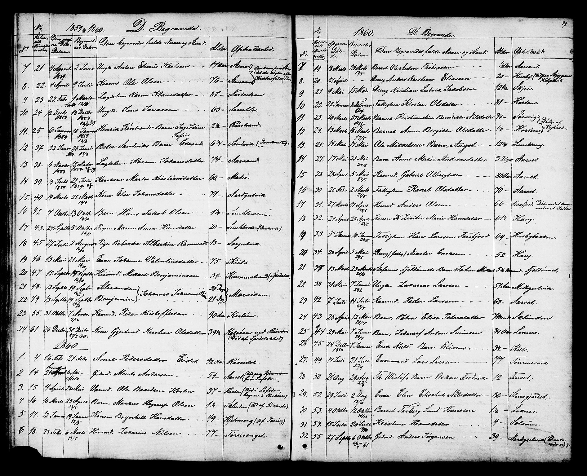 Ministerialprotokoller, klokkerbøker og fødselsregistre - Nord-Trøndelag, SAT/A-1458/788/L0695: Parish register (official) no. 788A02, 1843-1862, p. 88