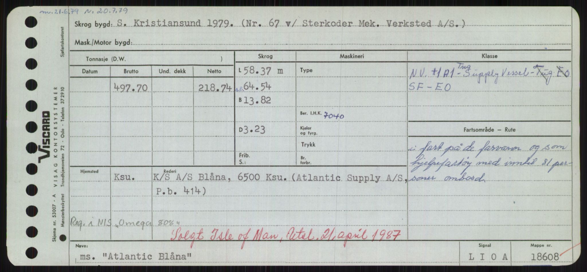 Sjøfartsdirektoratet med forløpere, Skipsmålingen, RA/S-1627/H/Hd/L0002: Fartøy, Apa-Axe, p. 369