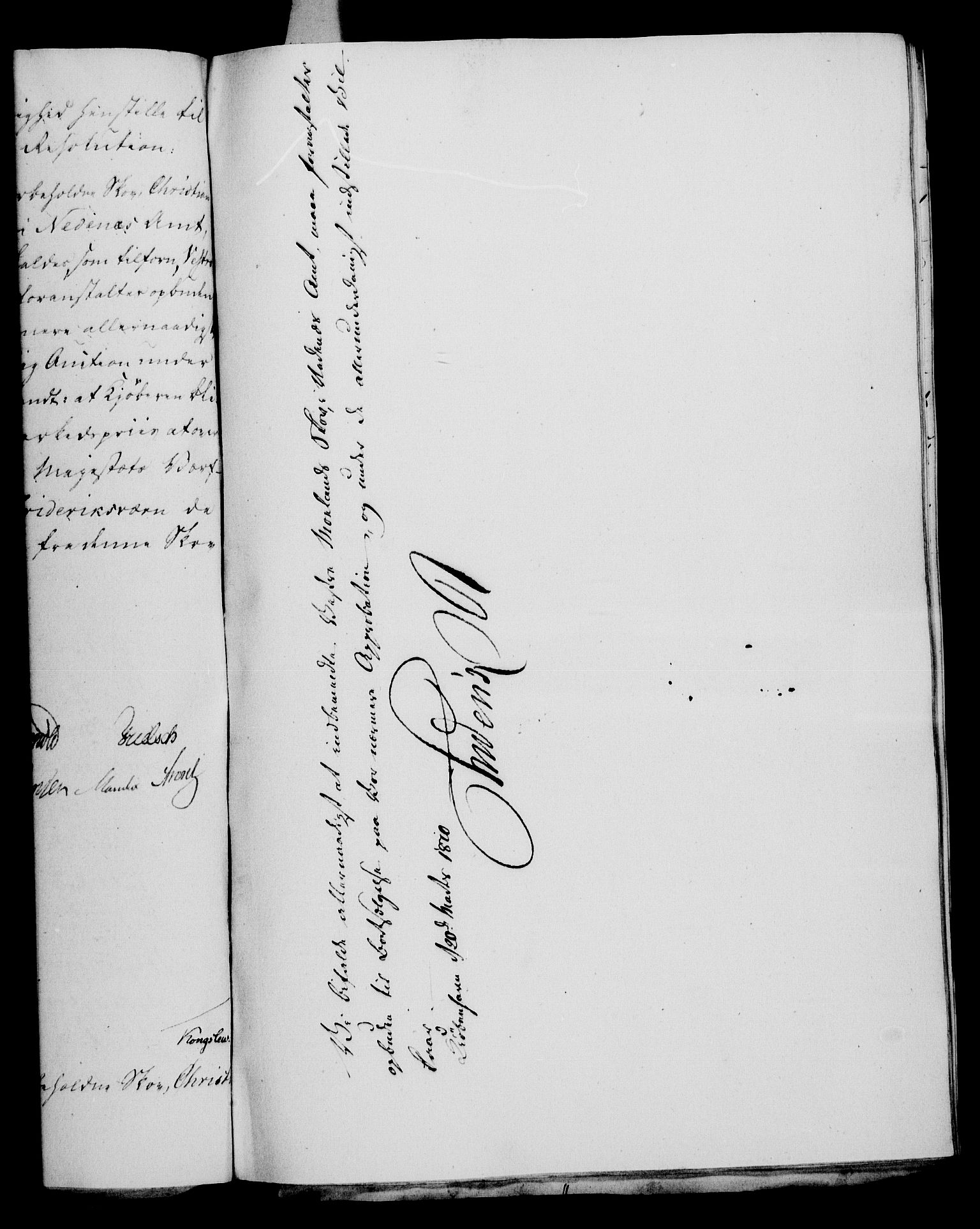 Rentekammeret, Kammerkanselliet, RA/EA-3111/G/Gf/Gfa/L0092: Norsk relasjons- og resolusjonsprotokoll (merket RK 52.92), 1810, p. 116