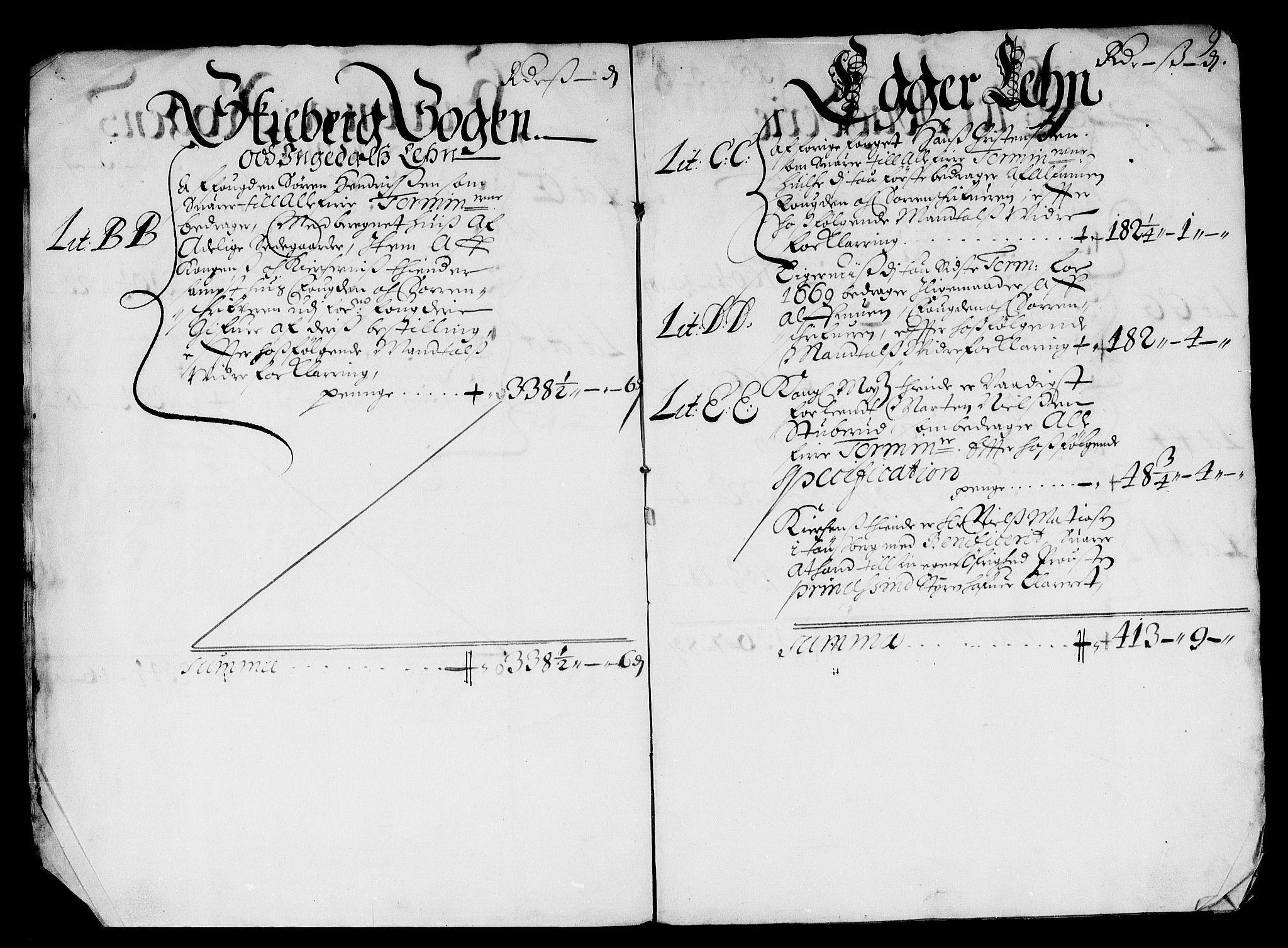 Rentekammeret inntil 1814, Reviderte regnskaper, Stiftamtstueregnskaper, Landkommissariatet på Akershus og Akershus stiftamt, AV/RA-EA-5869/R/Rb/L0065: Akershus stiftamt, 1668-1669