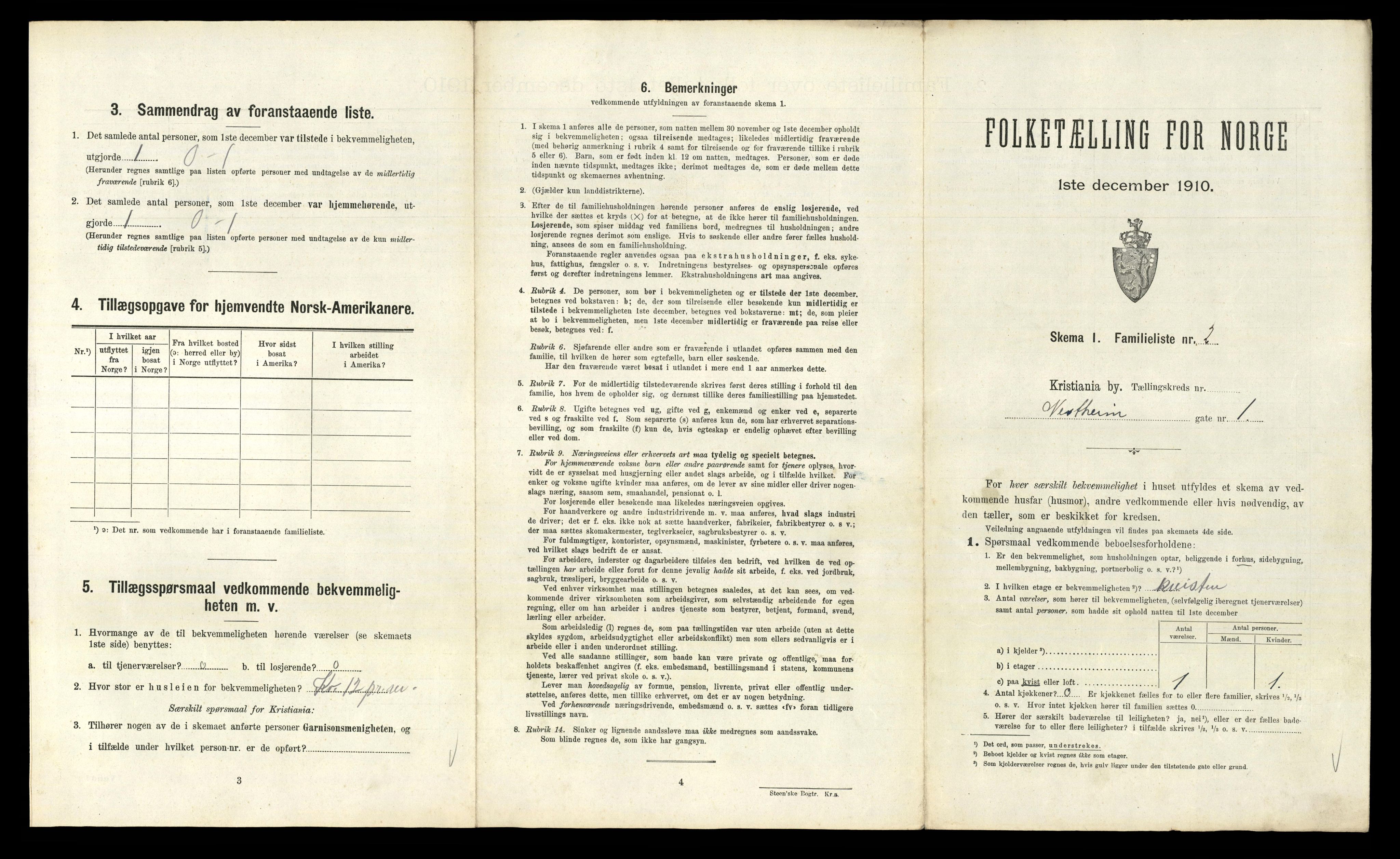 RA, 1910 census for Kristiania, 1910, p. 118071