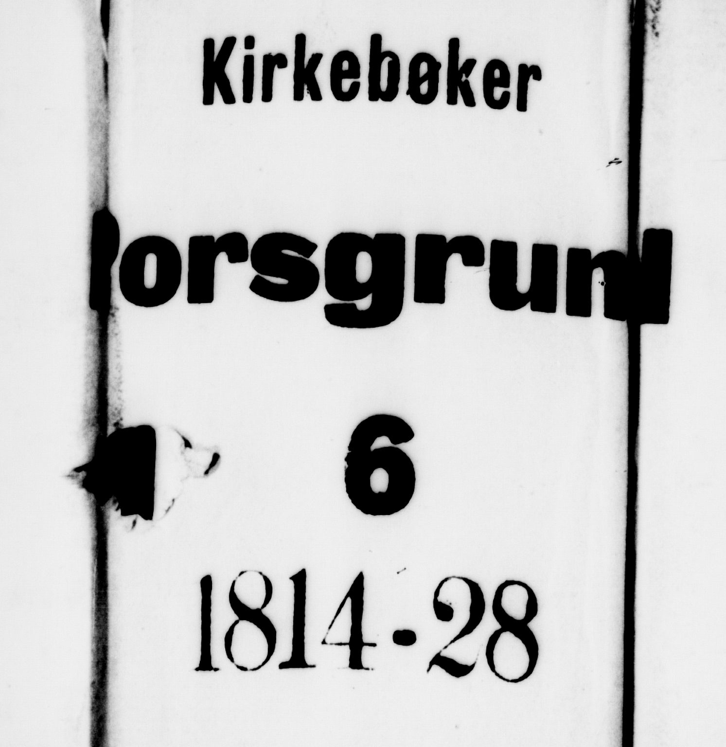 Porsgrunn kirkebøker , SAKO/A-104/G/Gb/L0001: Parish register (copy) no. II 1, 1817-1828