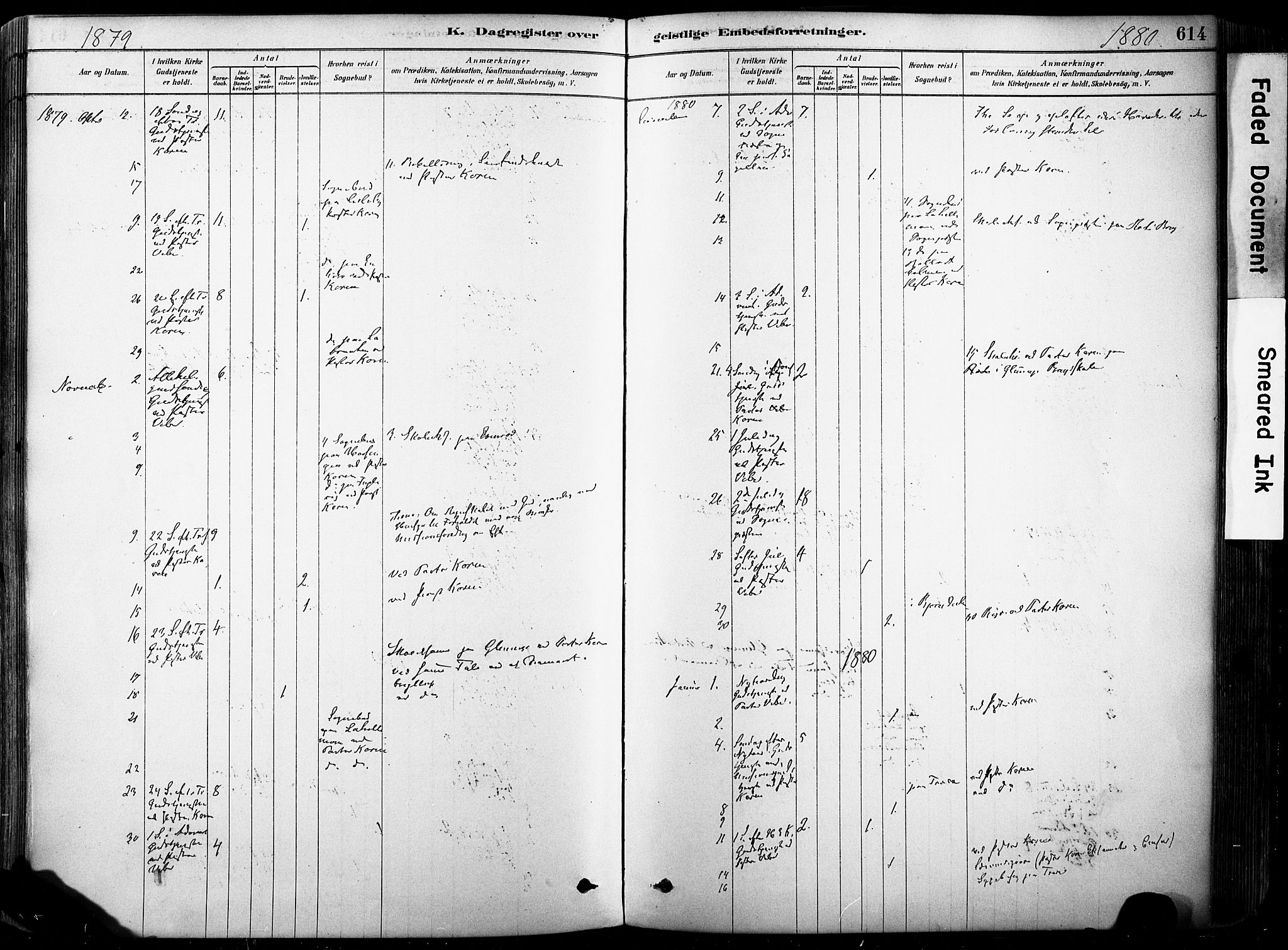 Glemmen prestekontor Kirkebøker, SAO/A-10908/F/Fa/L0012: Parish register (official) no. 12, 1878-1973, p. 614