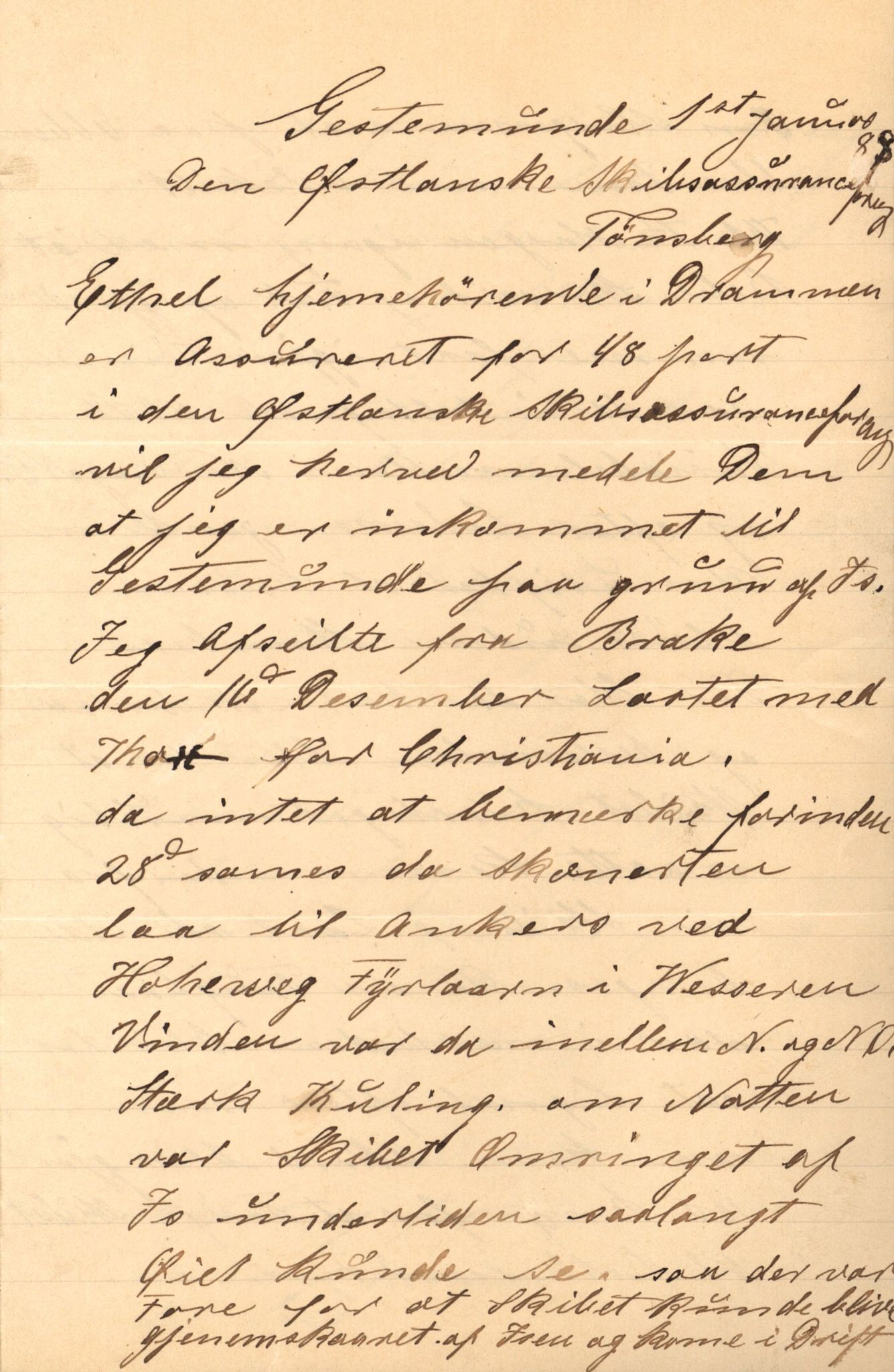 Pa 63 - Østlandske skibsassuranceforening, VEMU/A-1079/G/Ga/L0023/0003: Havaridokumenter / Else Katrine, Einar, Ethel, Finland, Favour, 1888, p. 34