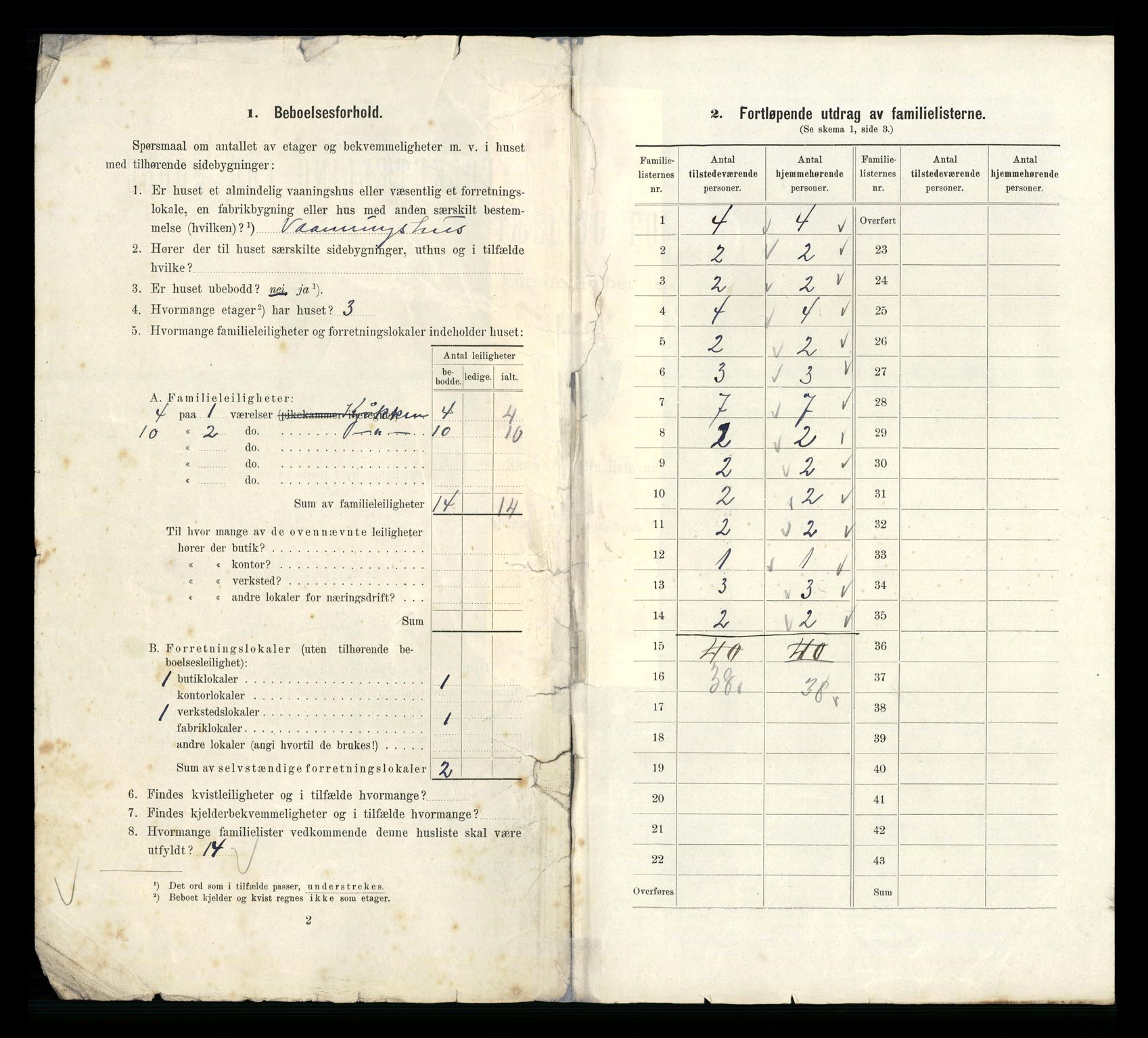 RA, 1910 census for Kristiania, 1910, p. 109696