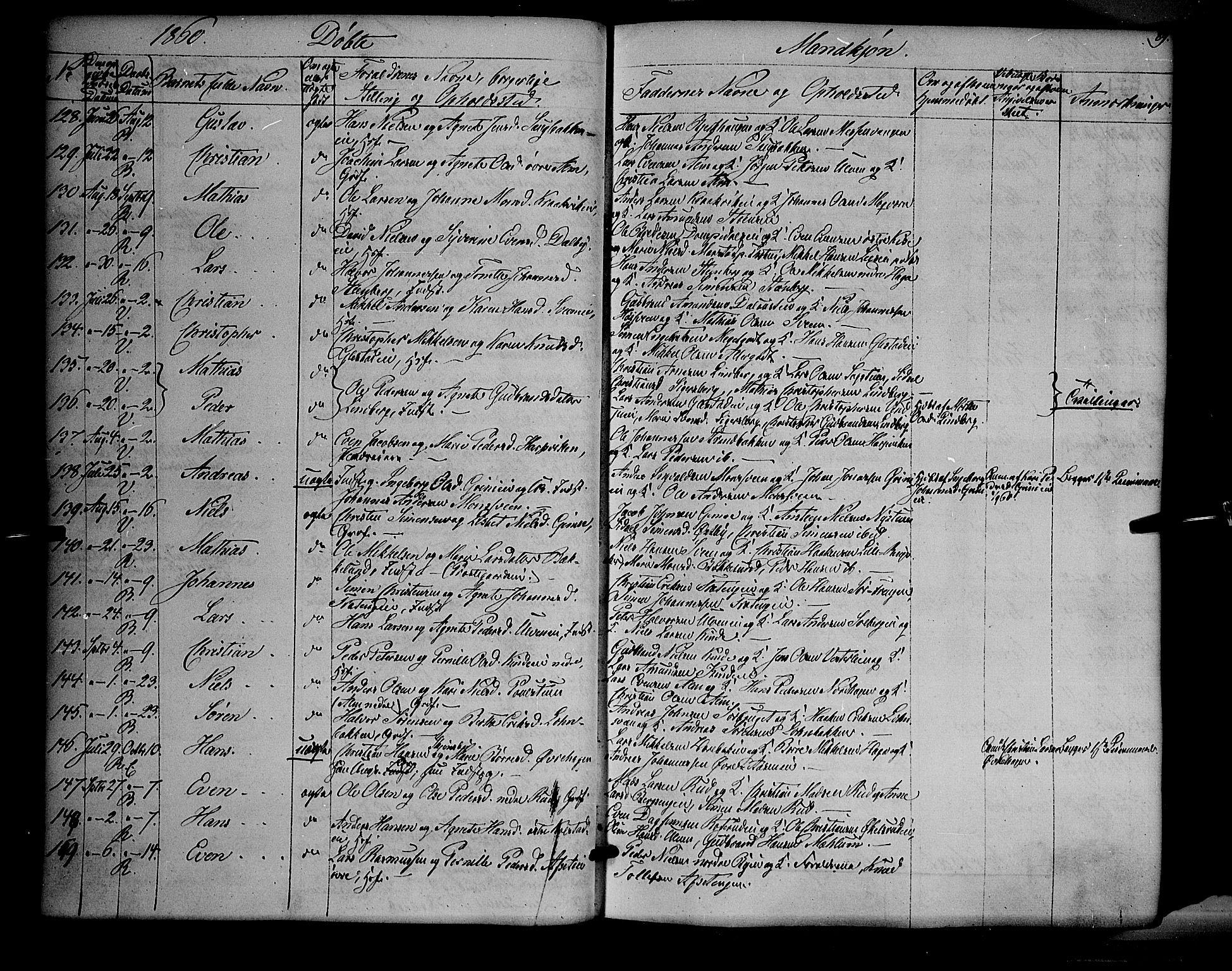 Ringsaker prestekontor, AV/SAH-PREST-014/K/Ka/L0009: Parish register (official) no. 9, 1850-1860, p. 89