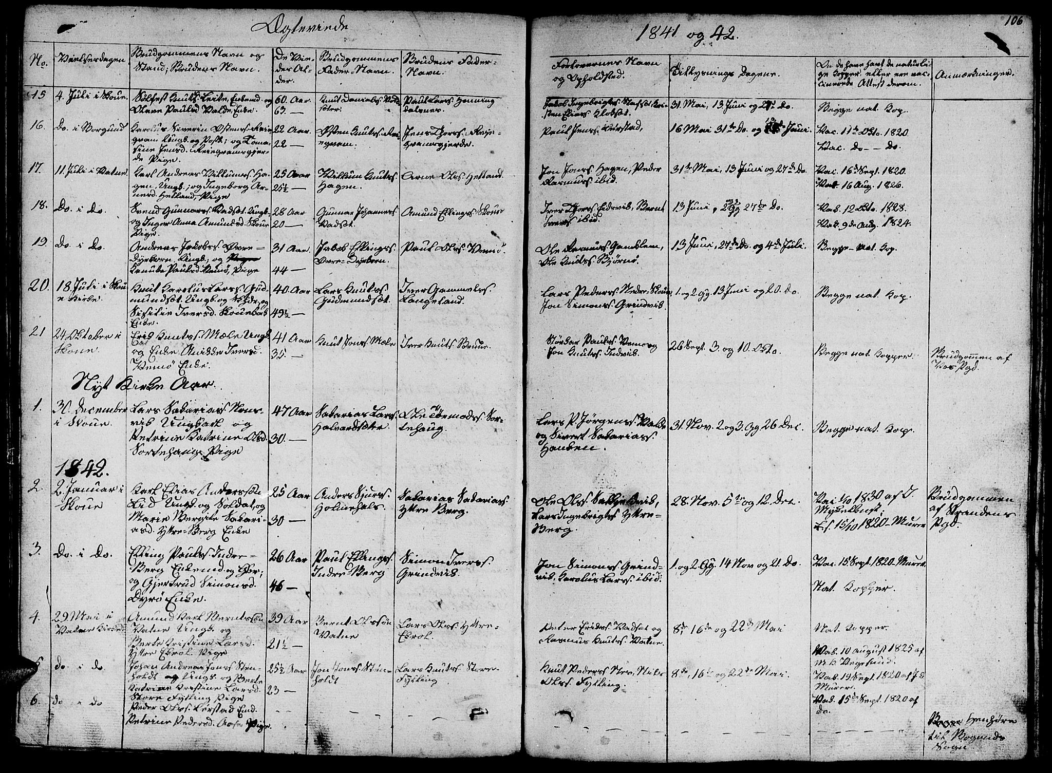 Ministerialprotokoller, klokkerbøker og fødselsregistre - Møre og Romsdal, SAT/A-1454/524/L0362: Parish register (copy) no. 524C03, 1840-1854, p. 106