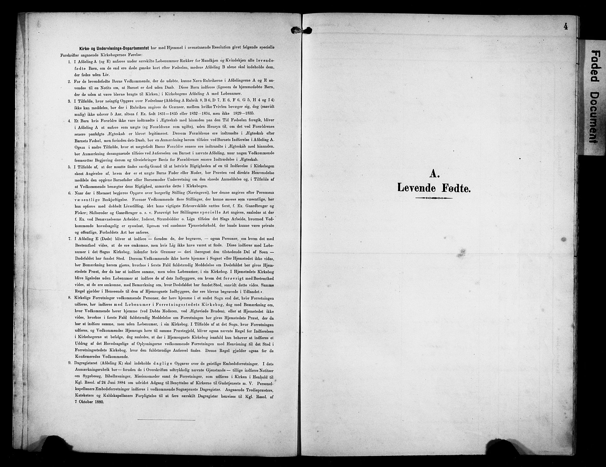 Avaldsnes sokneprestkontor, SAST/A -101851/H/Ha/Hab/L0011: Parish register (copy) no. B 11, 1893-1929, p. 4