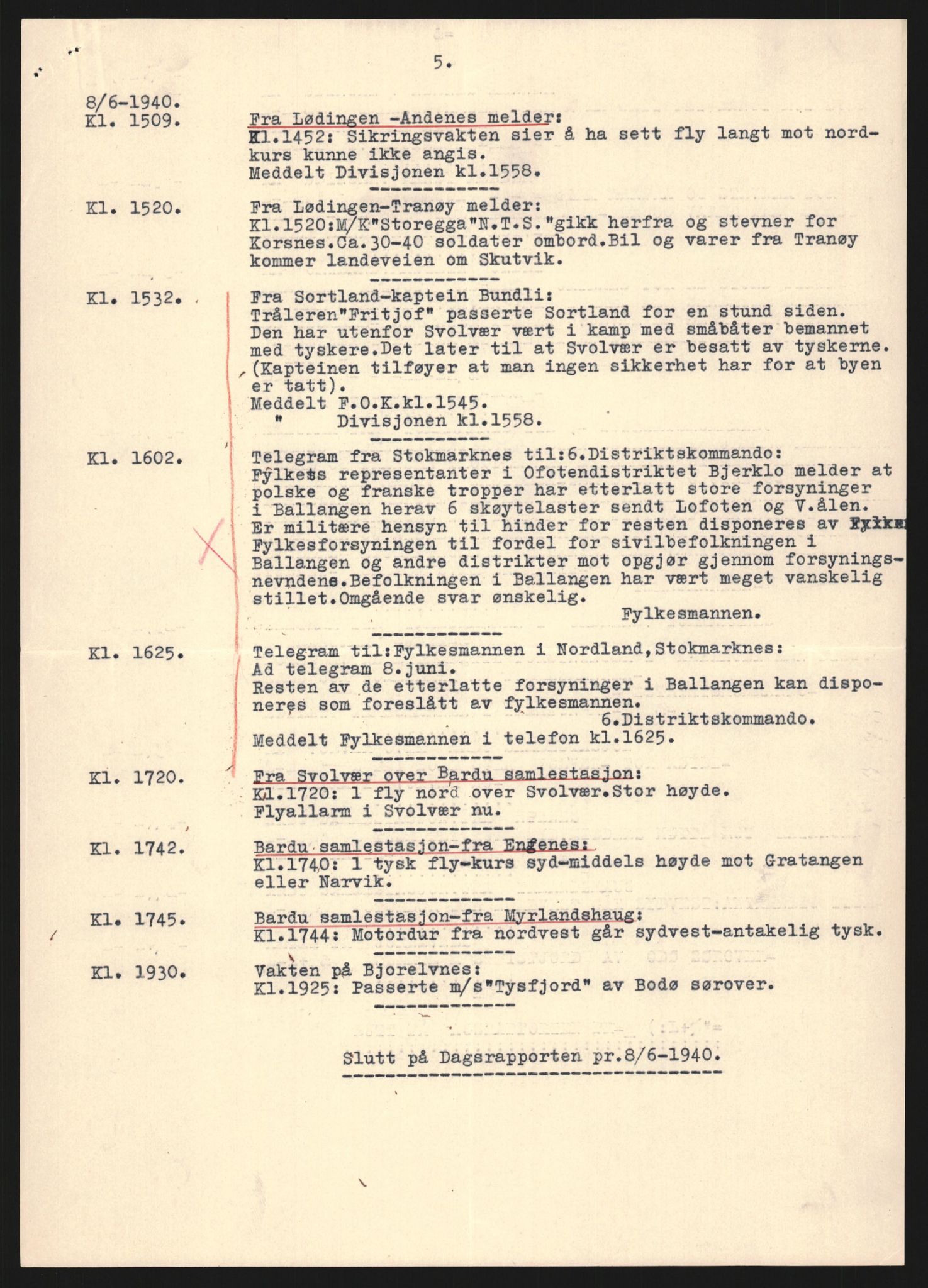 Forsvaret, Forsvarets krigshistoriske avdeling, RA/RAFA-2017/Y/Yb/L0130: II-C-11-600  -  6. Divisjon / 6. Distriktskommando, 1940, p. 689