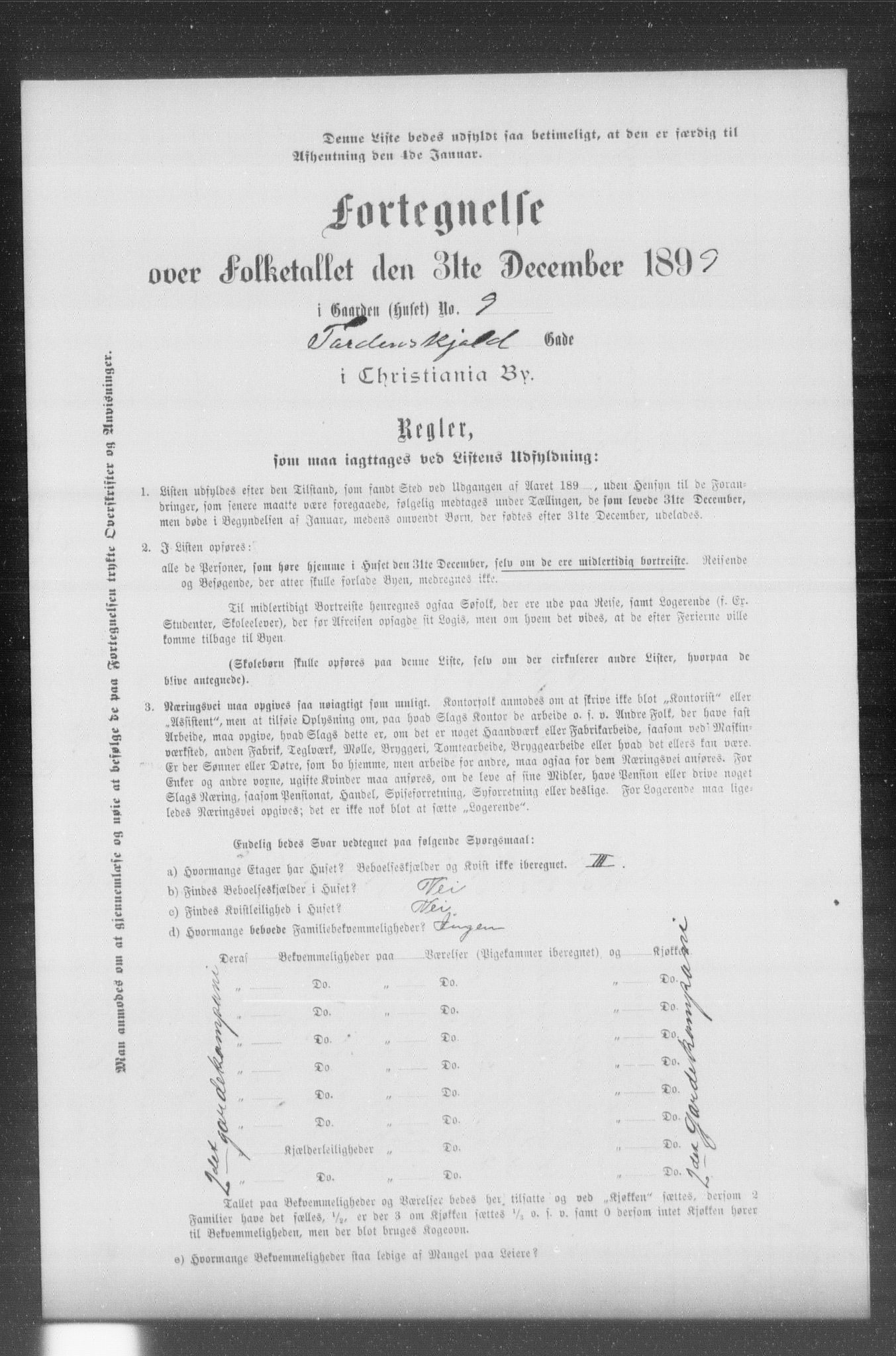 OBA, Municipal Census 1899 for Kristiania, 1899, p. 14758