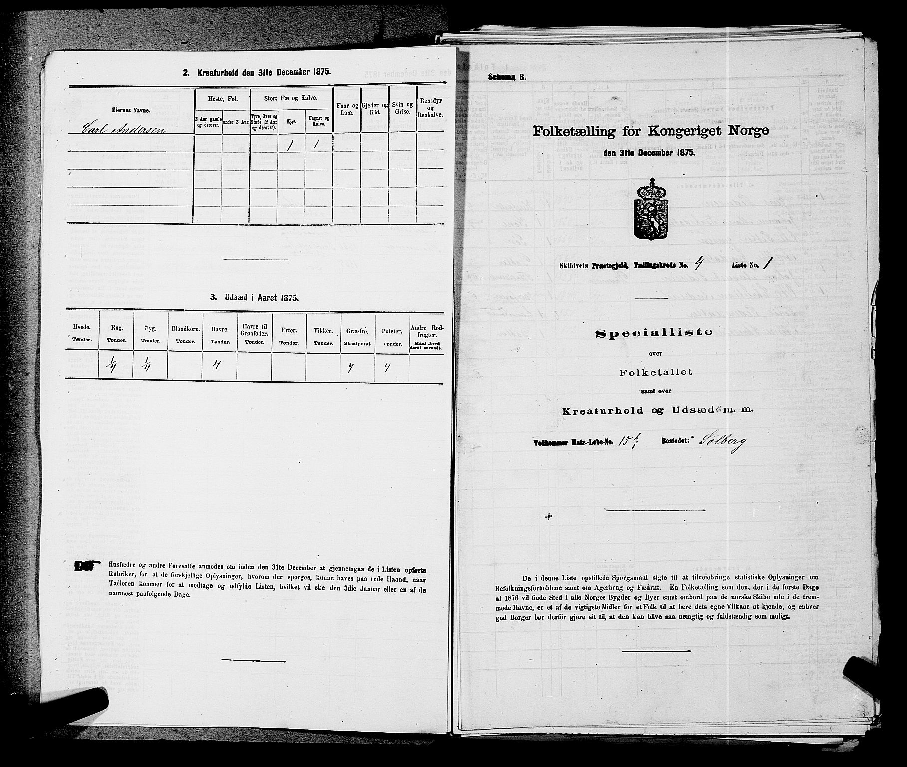 RA, 1875 census for 0127P Skiptvet, 1875, p. 649