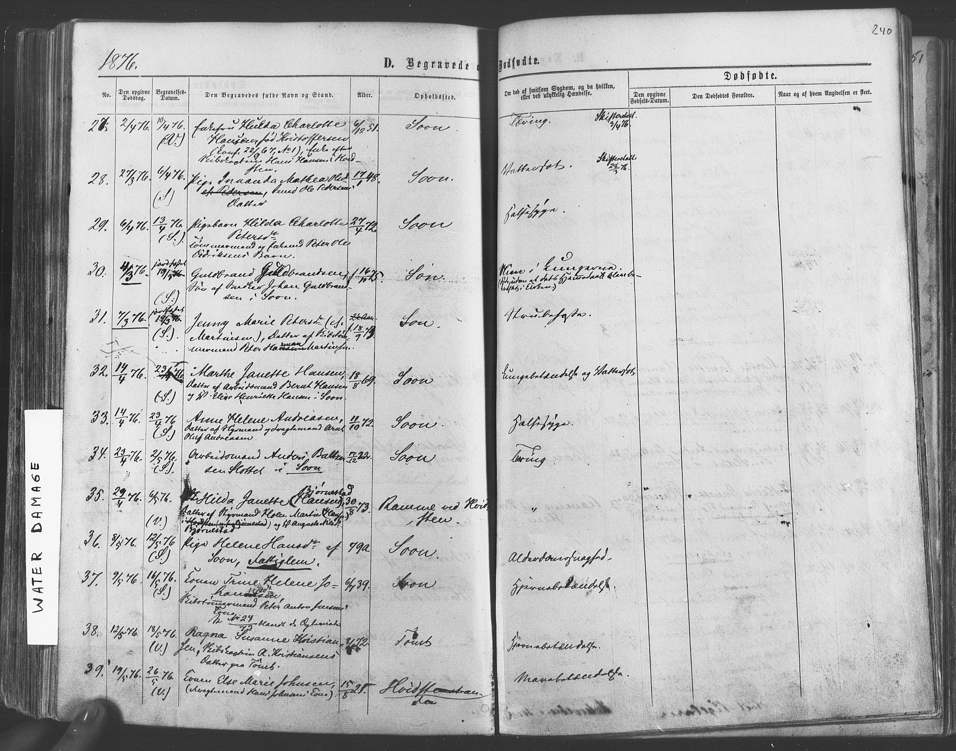 Vestby prestekontor Kirkebøker, AV/SAO-A-10893/F/Fa/L0008: Parish register (official) no. I 8, 1863-1877, p. 240