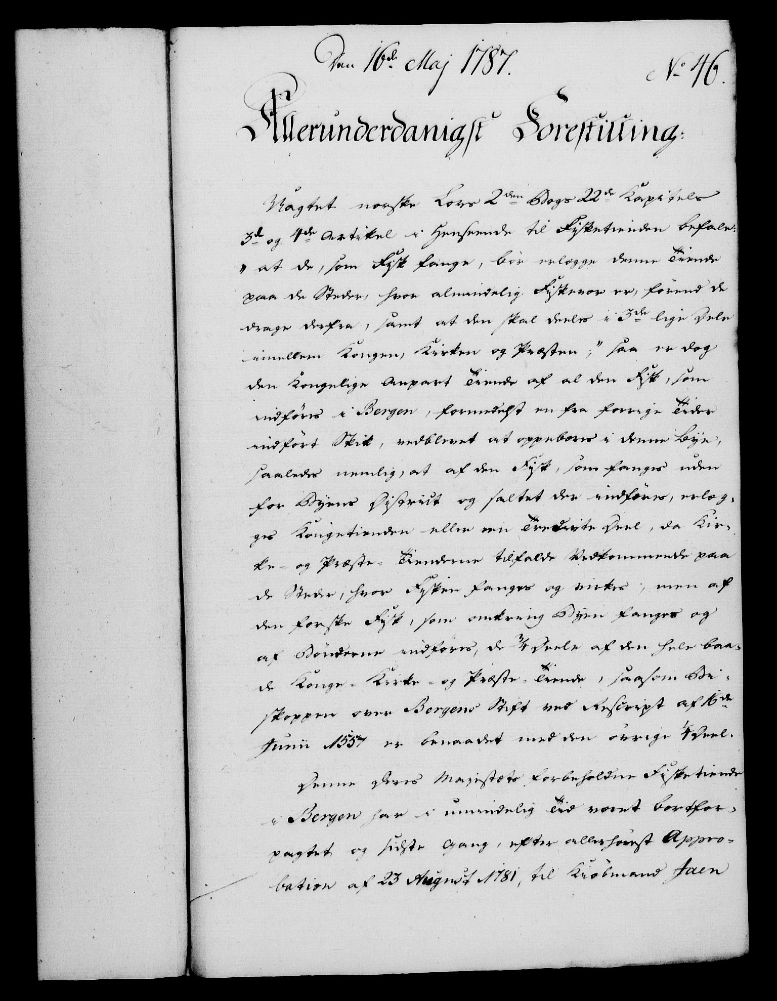 Rentekammeret, Kammerkanselliet, AV/RA-EA-3111/G/Gf/Gfa/L0069: Norsk relasjons- og resolusjonsprotokoll (merket RK 52.69), 1787, p. 350