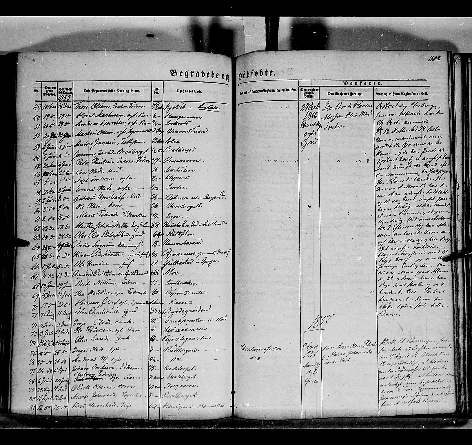 Grue prestekontor, AV/SAH-PREST-036/H/Ha/Haa/L0008: Parish register (official) no. 8, 1847-1858, p. 308