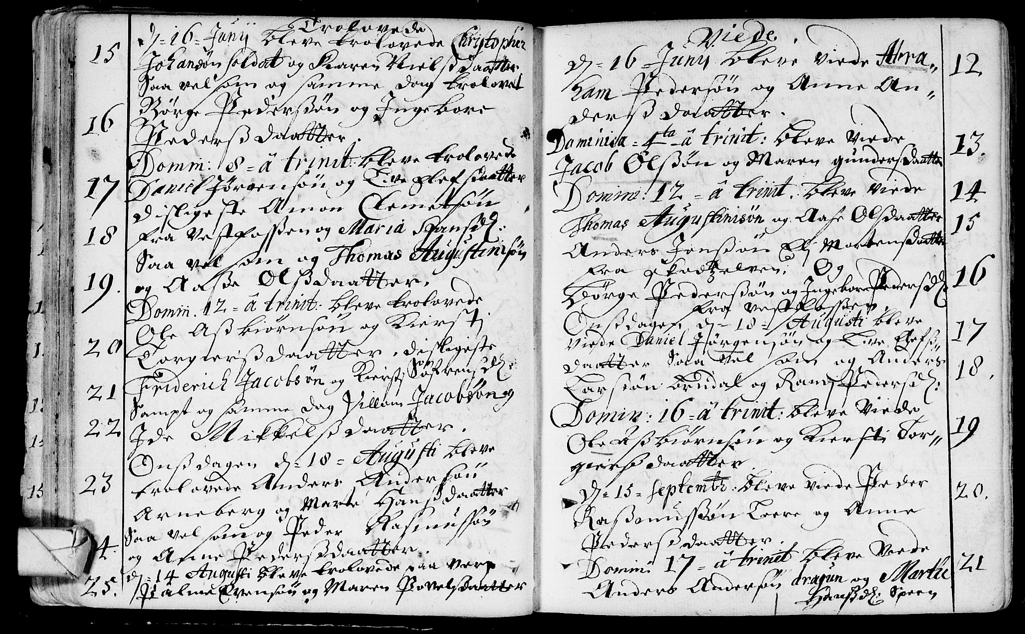 Eiker kirkebøker, AV/SAKO-A-4/F/Fa/L0005: Parish register (official) no. I 5 /1, 1705-1759