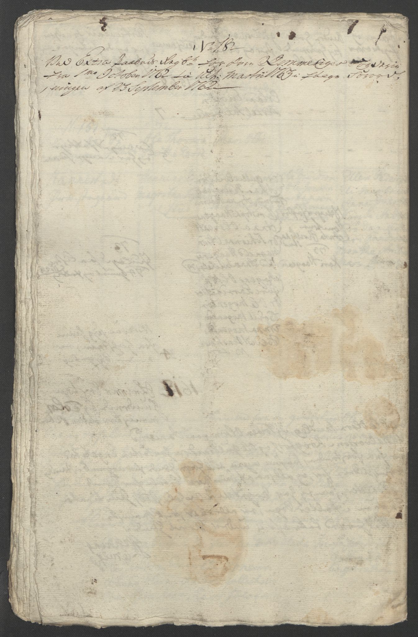 Rentekammeret inntil 1814, Reviderte regnskaper, Fogderegnskap, RA/EA-4092/R12/L0802: Ekstraskatten Øvre Romerike, 1762, p. 364