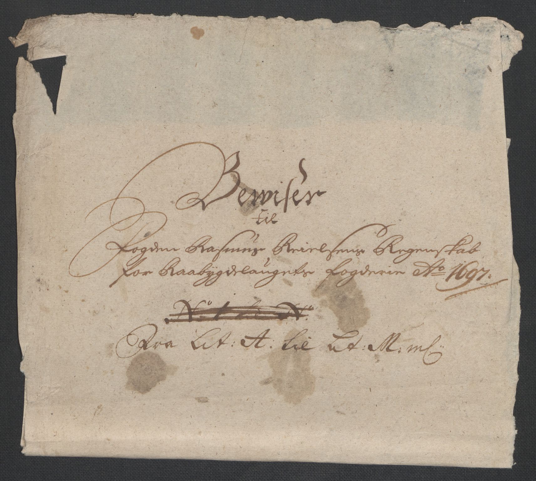 Rentekammeret inntil 1814, Reviderte regnskaper, Fogderegnskap, AV/RA-EA-4092/R40/L2445: Fogderegnskap Råbyggelag, 1697-1699, p. 18