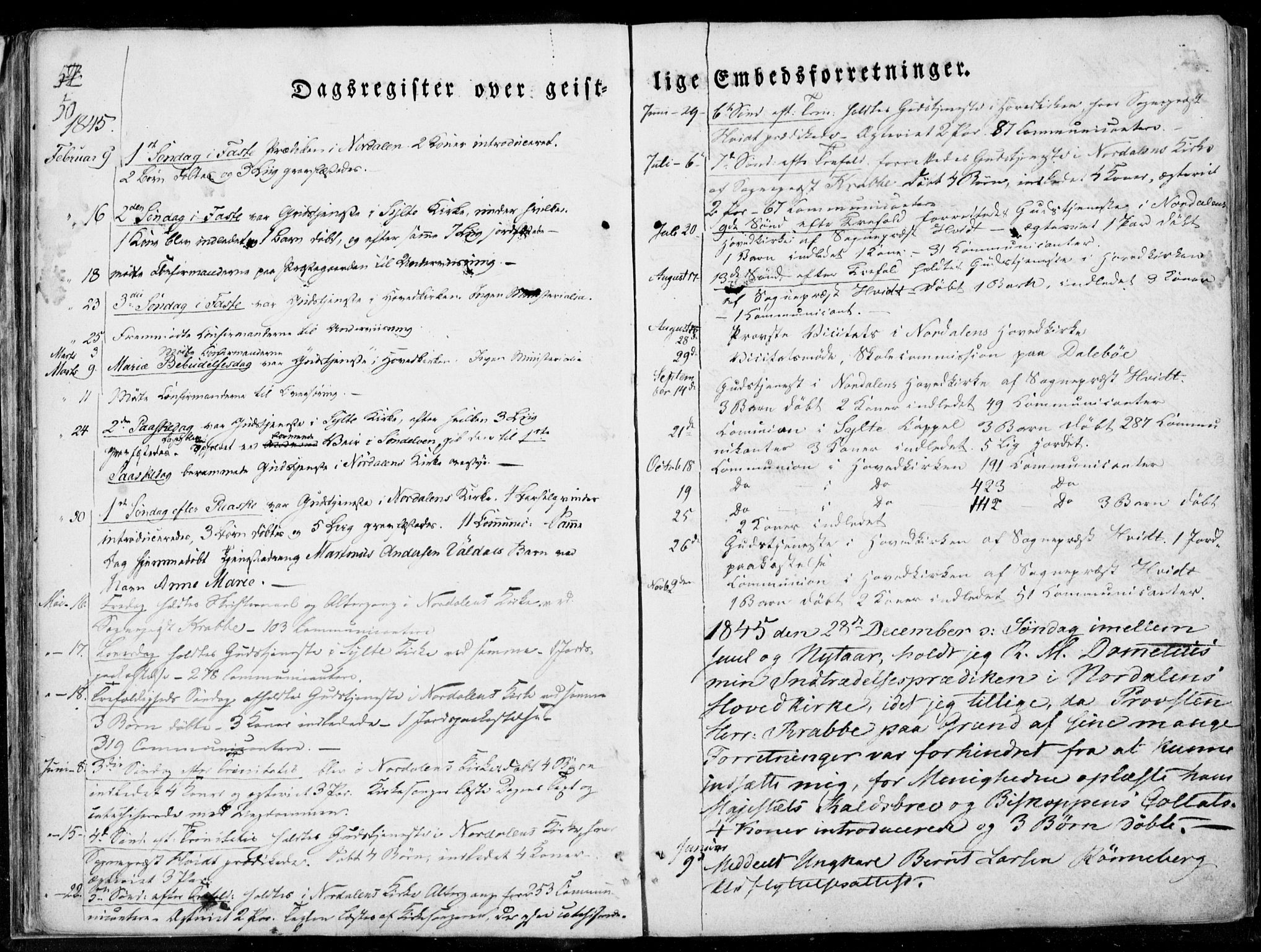 Ministerialprotokoller, klokkerbøker og fødselsregistre - Møre og Romsdal, SAT/A-1454/519/L0247: Parish register (official) no. 519A06, 1827-1846, p. 50