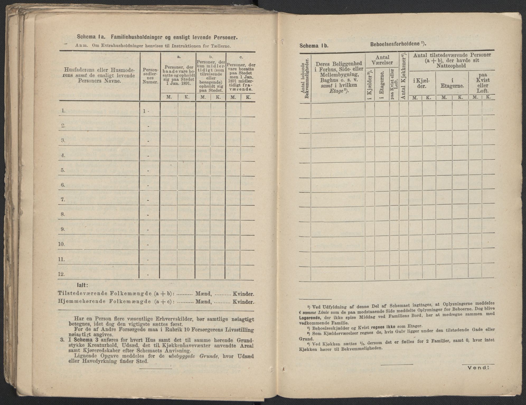 RA, 1891 Census for 1301 Bergen, 1891, p. 3304