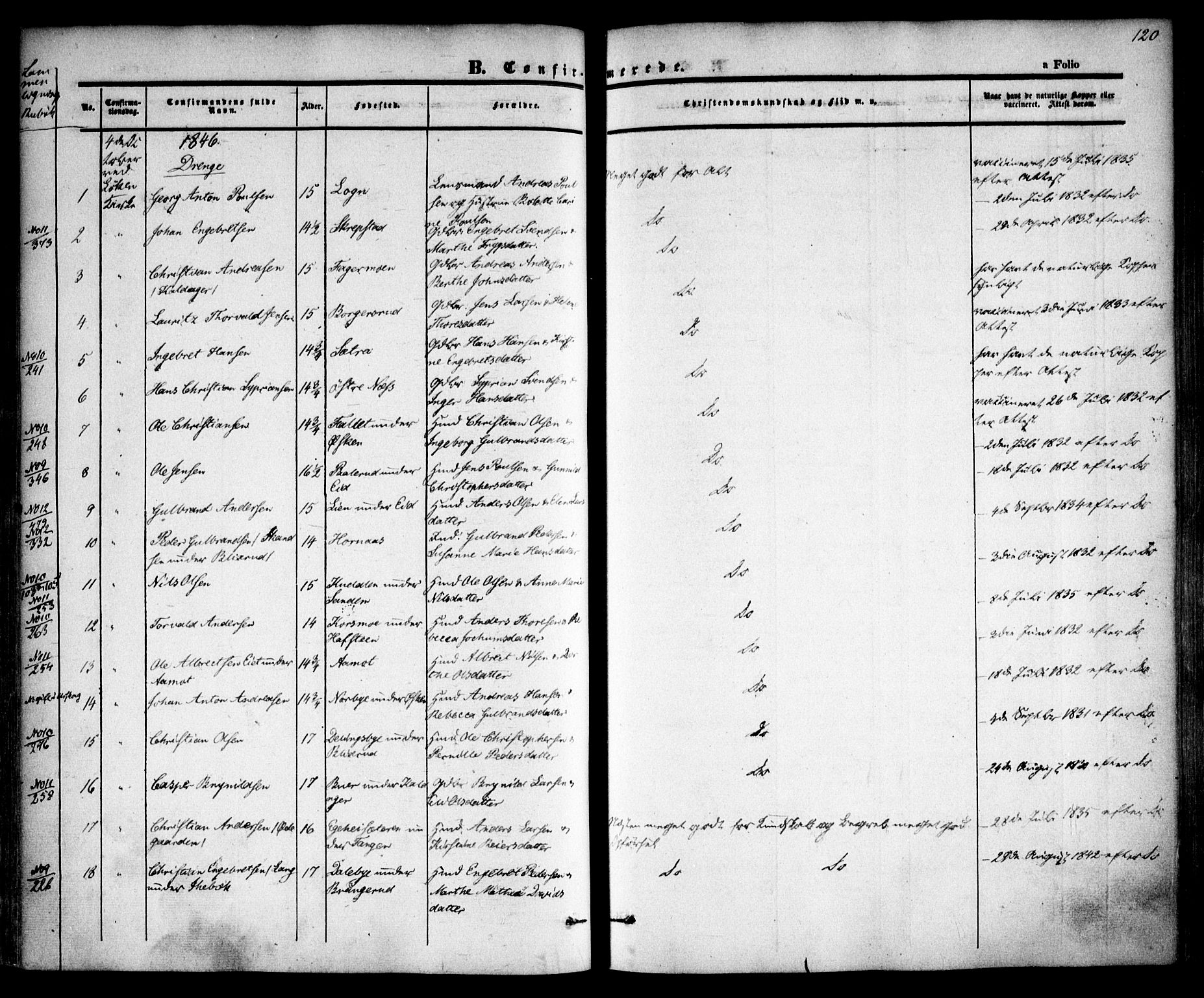 Høland prestekontor Kirkebøker, AV/SAO-A-10346a/F/Fa/L0009: Parish register (official) no. I 9, 1846-1853, p. 120