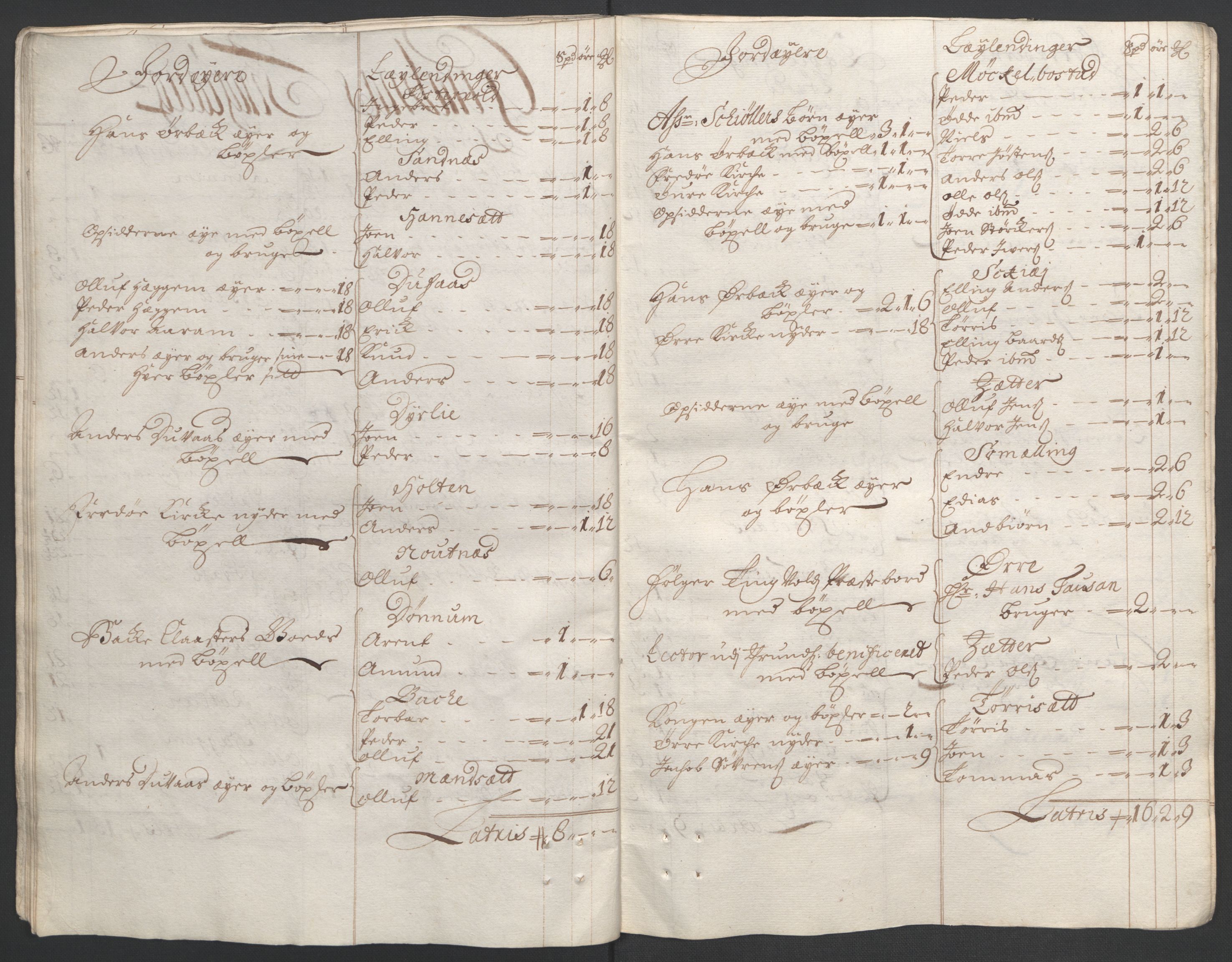 Rentekammeret inntil 1814, Reviderte regnskaper, Fogderegnskap, RA/EA-4092/R56/L3735: Fogderegnskap Nordmøre, 1692-1693, p. 304