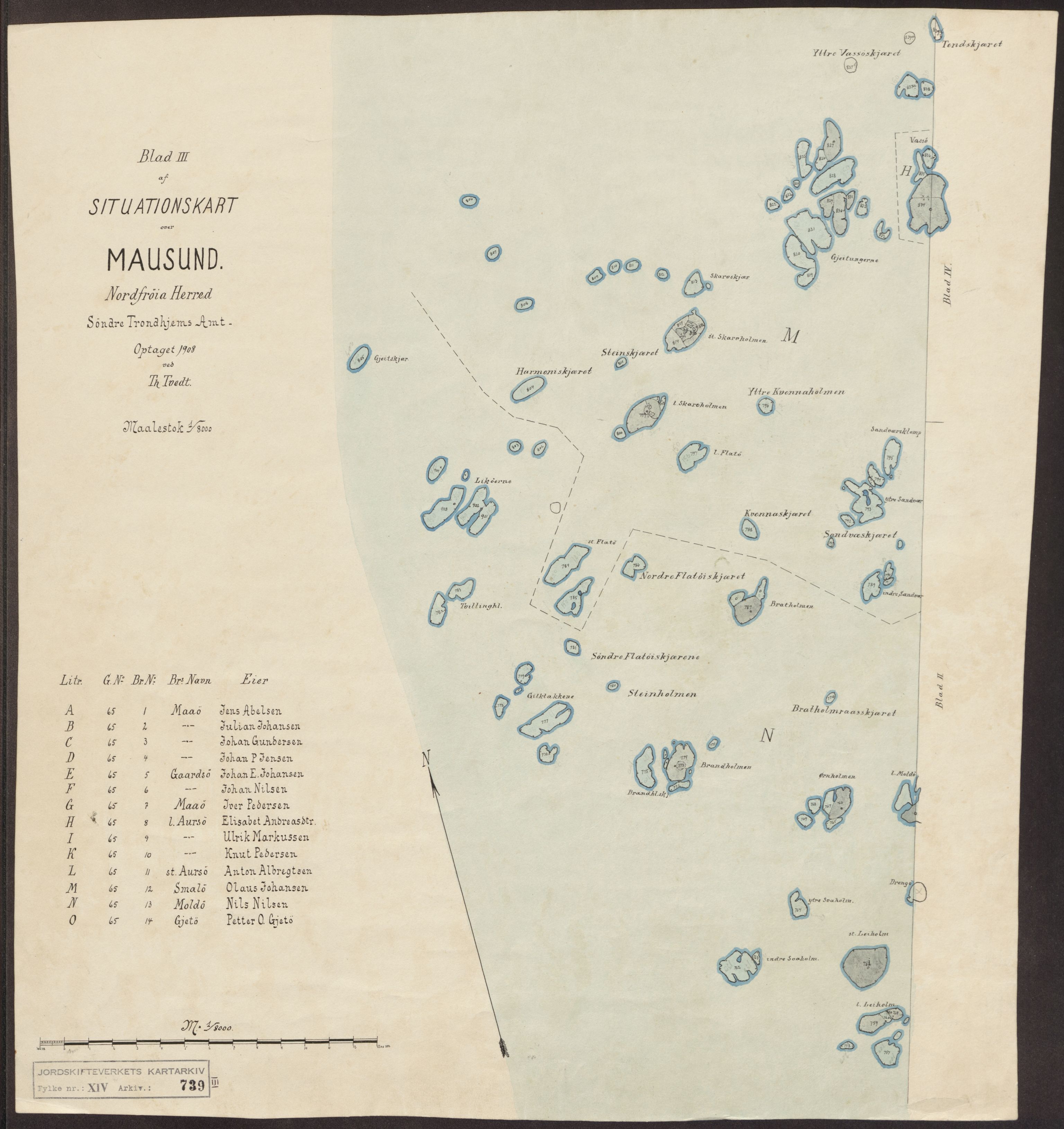 Jordskifteverkets kartarkiv, RA/S-3929/T, 1859-1988, p. 1106
