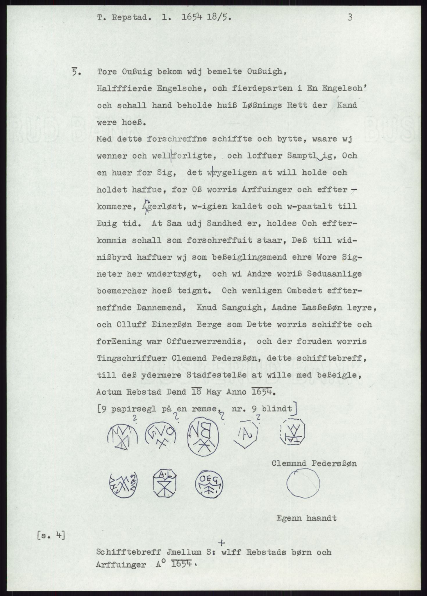 Samlinger til kildeutgivelse, Diplomavskriftsamlingen, AV/RA-EA-4053/H/Ha, p. 2452