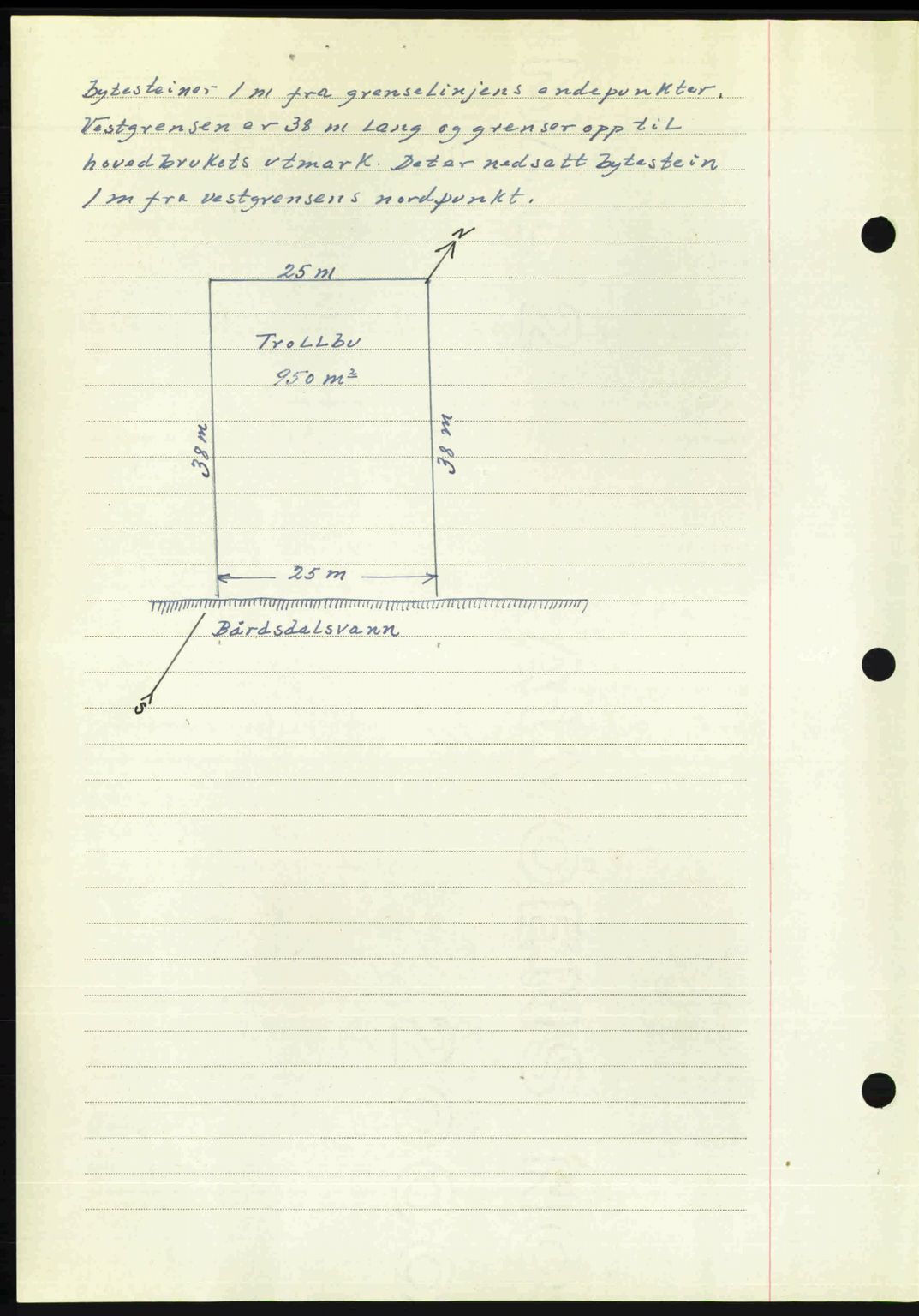 Romsdal sorenskriveri, AV/SAT-A-4149/1/2/2C: Mortgage book no. A34, 1950-1950, Diary no: : 3185/1950