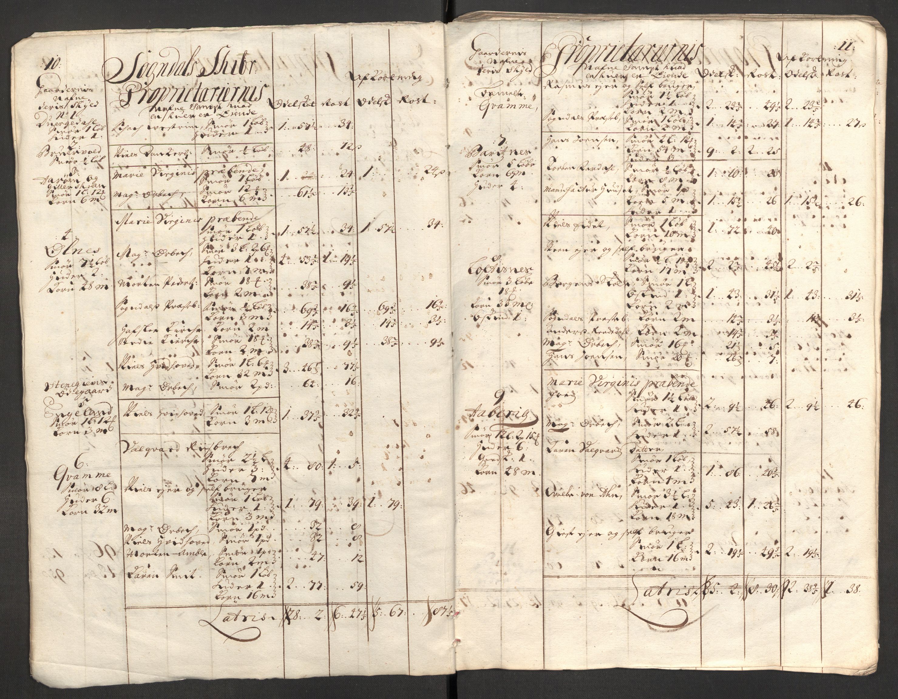 Rentekammeret inntil 1814, Reviderte regnskaper, Fogderegnskap, RA/EA-4092/R52/L3314: Fogderegnskap Sogn, 1705-1707, p. 443