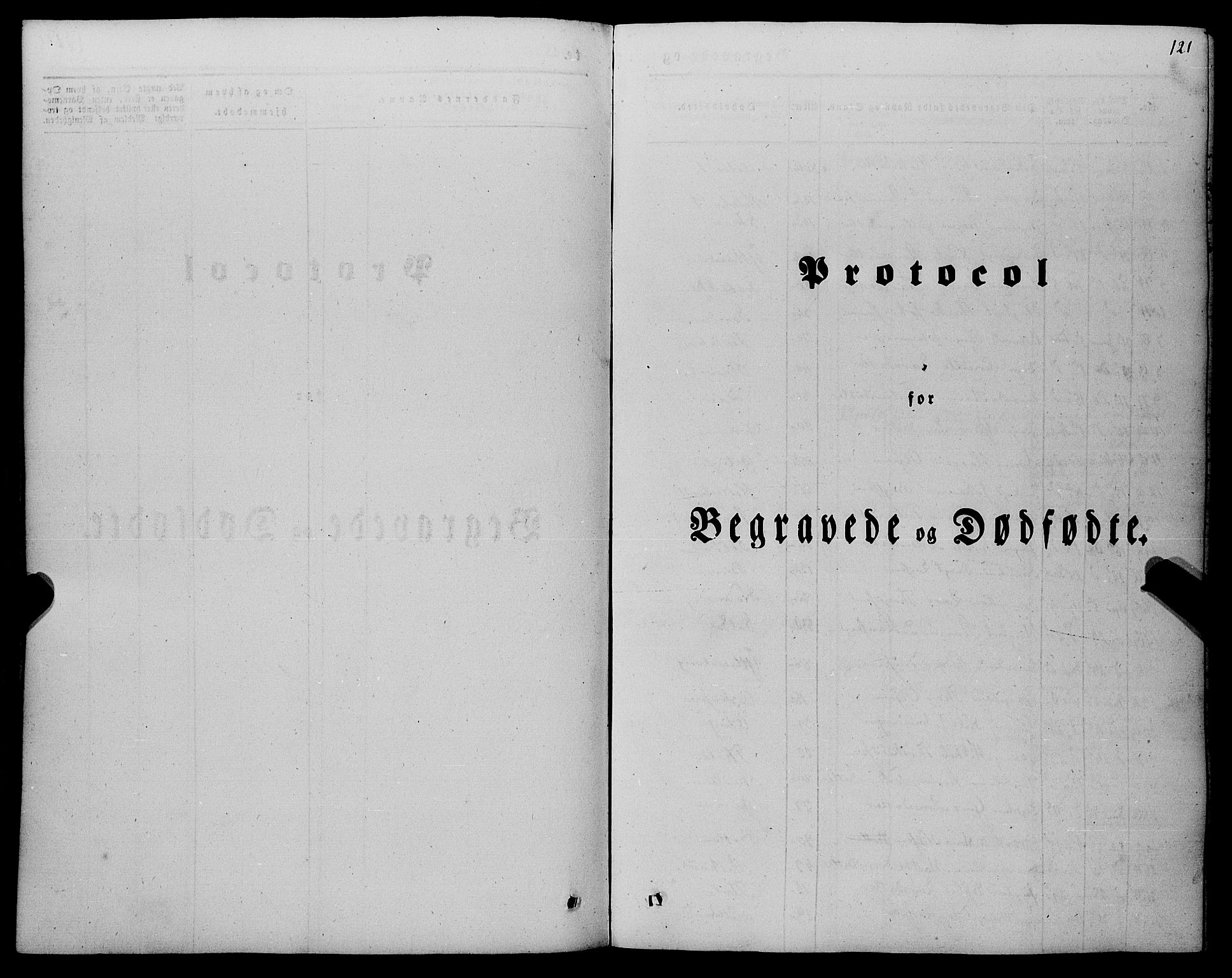 Kvam sokneprestembete, SAB/A-76201/H/Haa: Parish register (official) no. A 8, 1844-1863, p. 121