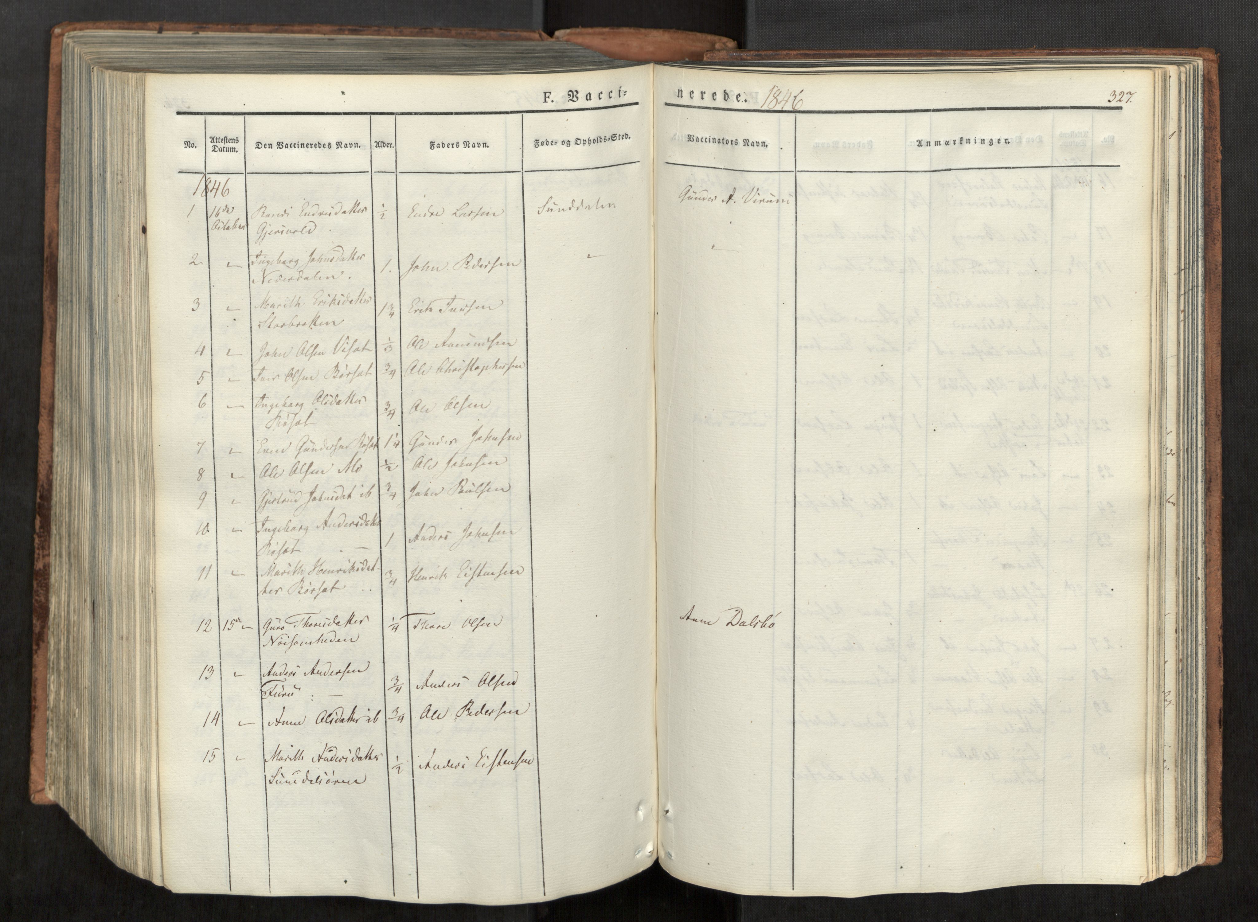 Ministerialprotokoller, klokkerbøker og fødselsregistre - Møre og Romsdal, AV/SAT-A-1454/590/L1012: Parish register (official) no. 590A04, 1832-1846, p. 327