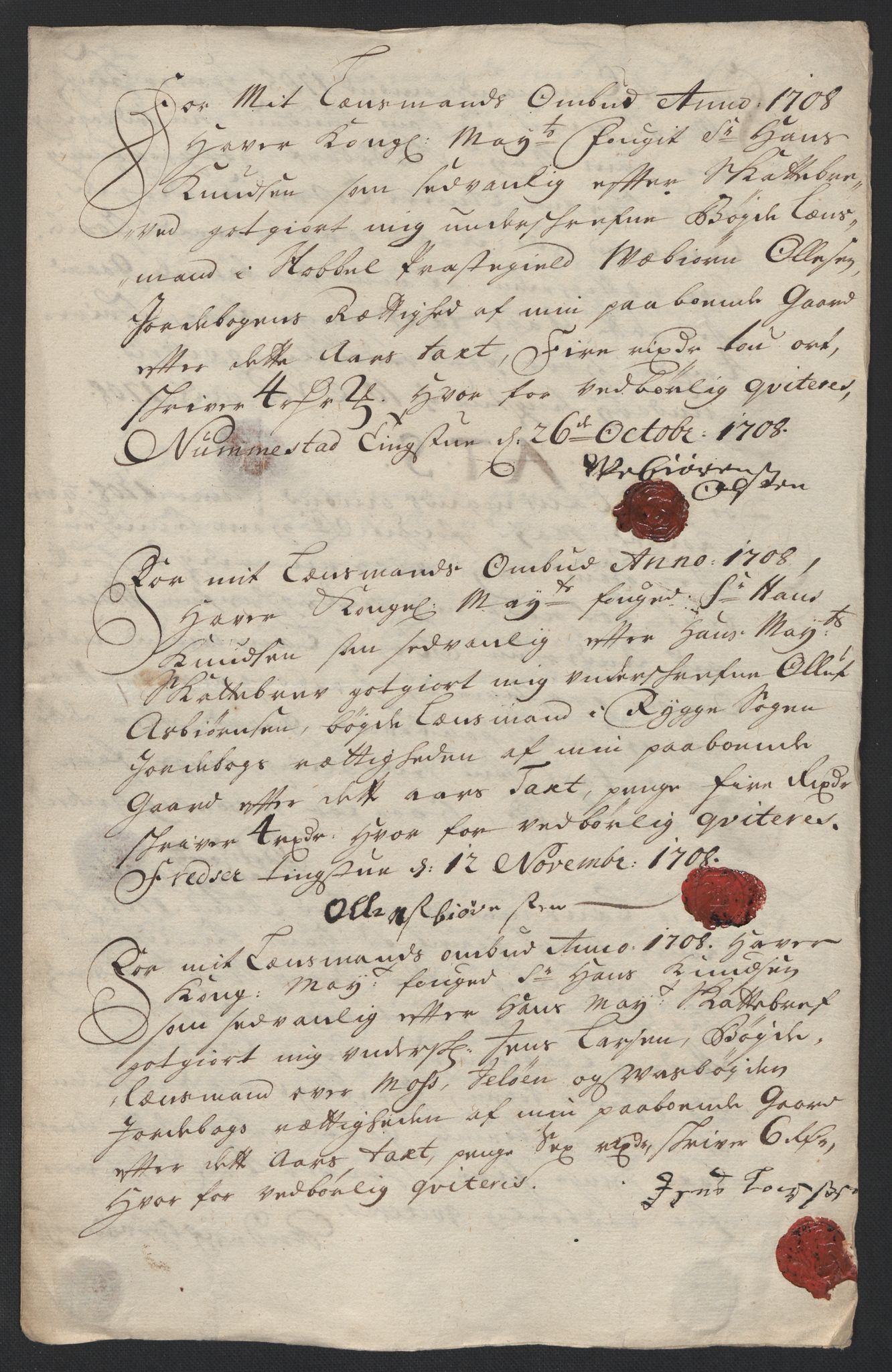 Rentekammeret inntil 1814, Reviderte regnskaper, Fogderegnskap, AV/RA-EA-4092/R04/L0134: Fogderegnskap Moss, Onsøy, Tune, Veme og Åbygge, 1707-1708, p. 400