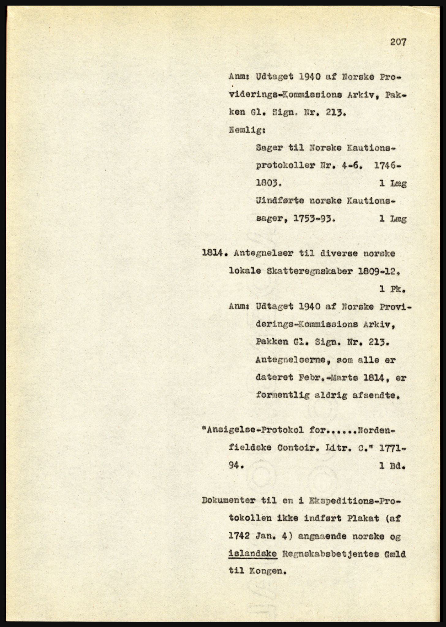 Riksarkivet, Seksjon for eldre arkiv og spesialsamlinger, AV/RA-EA-6797/H/Ha, 1953, p. 207