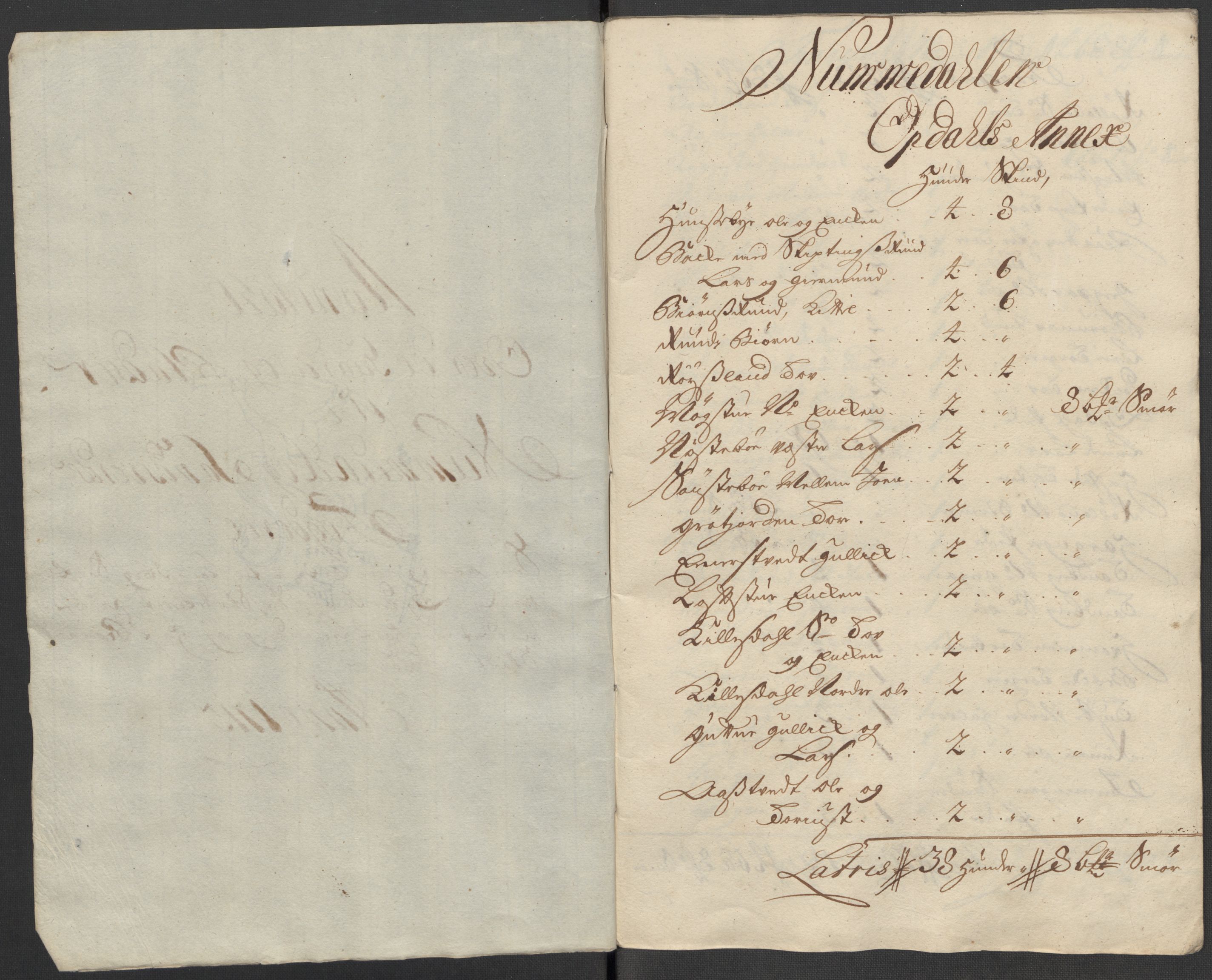 Rentekammeret inntil 1814, Reviderte regnskaper, Fogderegnskap, RA/EA-4092/R24/L1591: Fogderegnskap Numedal og Sandsvær, 1715, p. 298