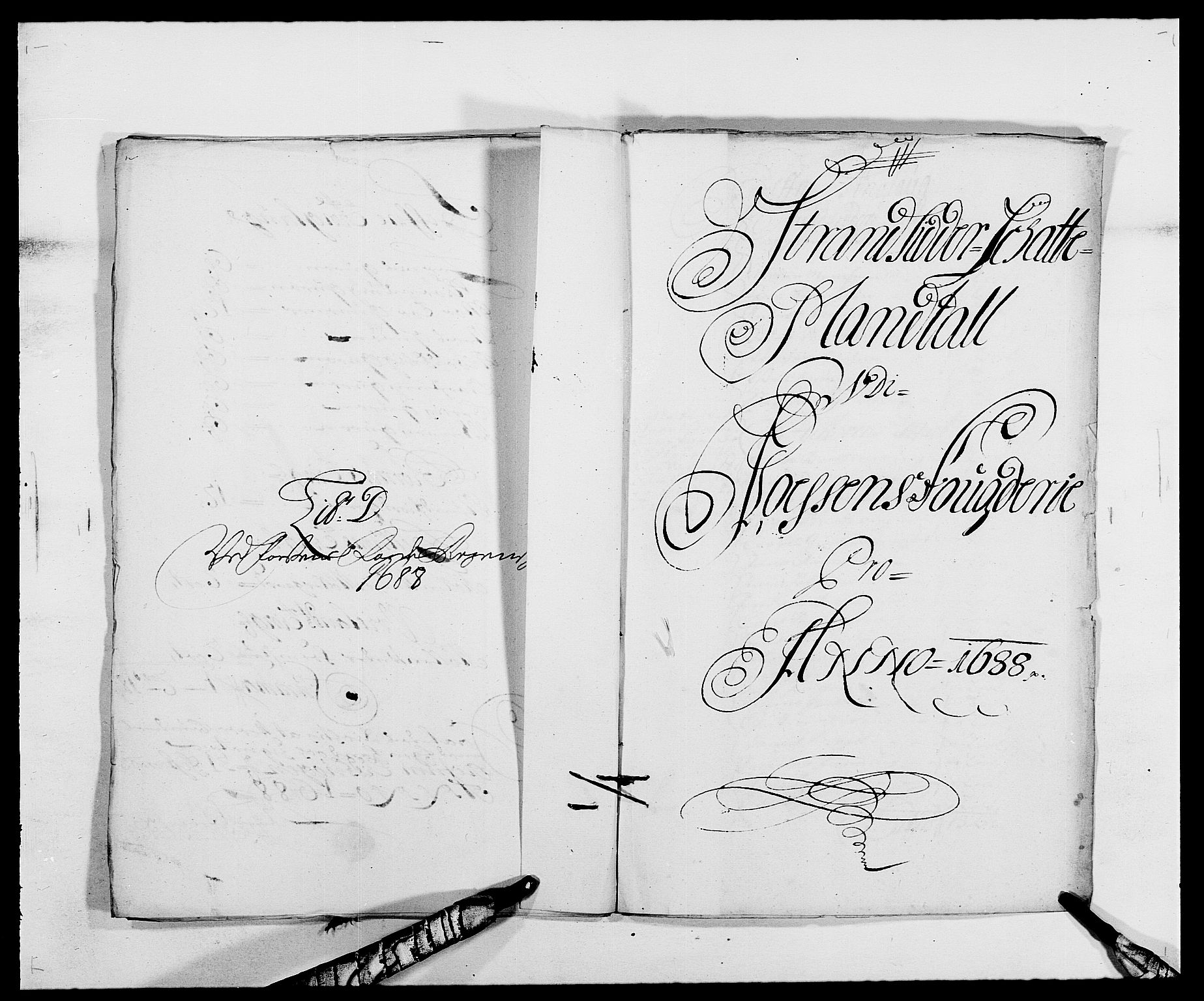 Rentekammeret inntil 1814, Reviderte regnskaper, Fogderegnskap, RA/EA-4092/R57/L3846: Fogderegnskap Fosen, 1688, p. 81
