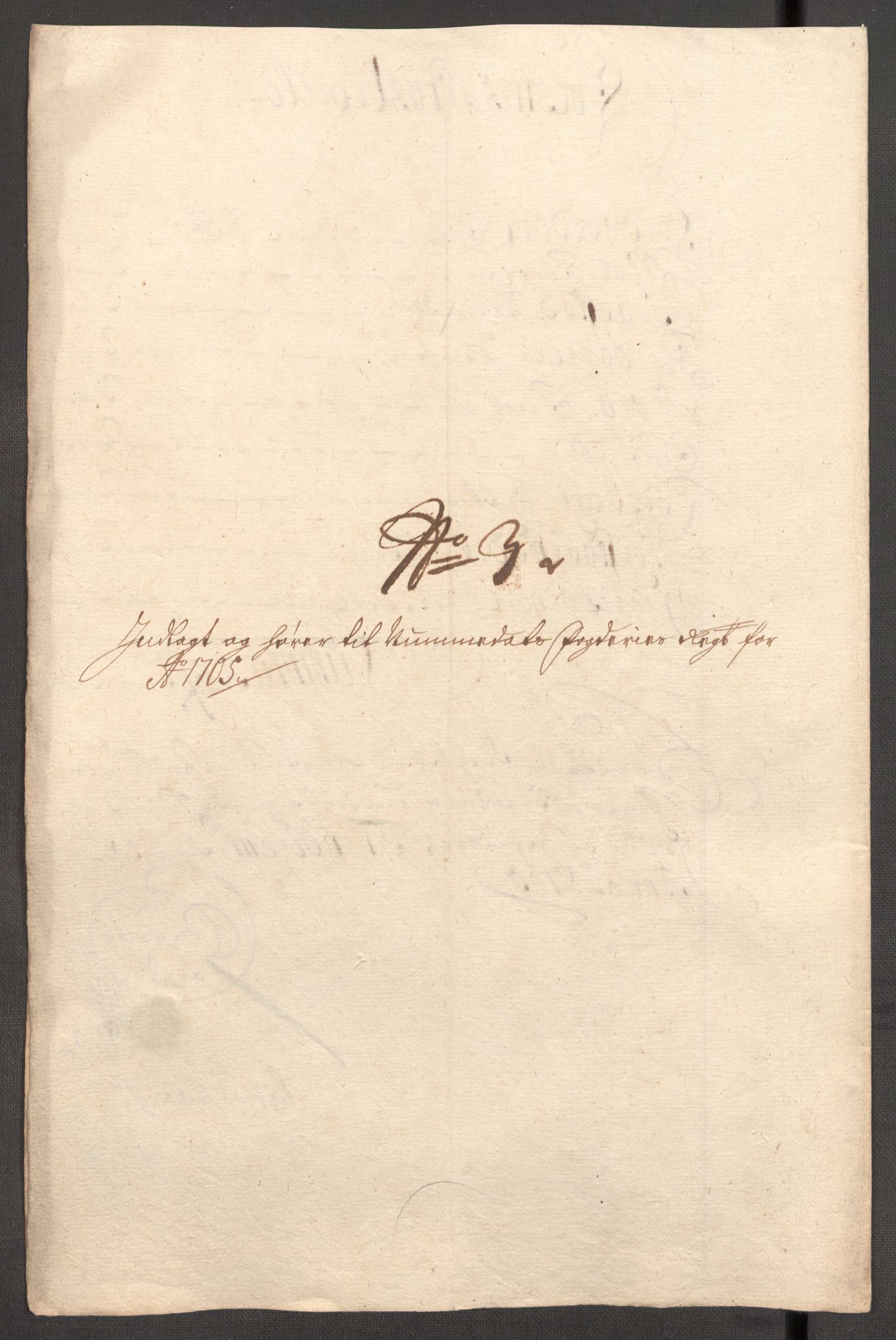 Rentekammeret inntil 1814, Reviderte regnskaper, Fogderegnskap, RA/EA-4092/R64/L4429: Fogderegnskap Namdal, 1705-1706, p. 90