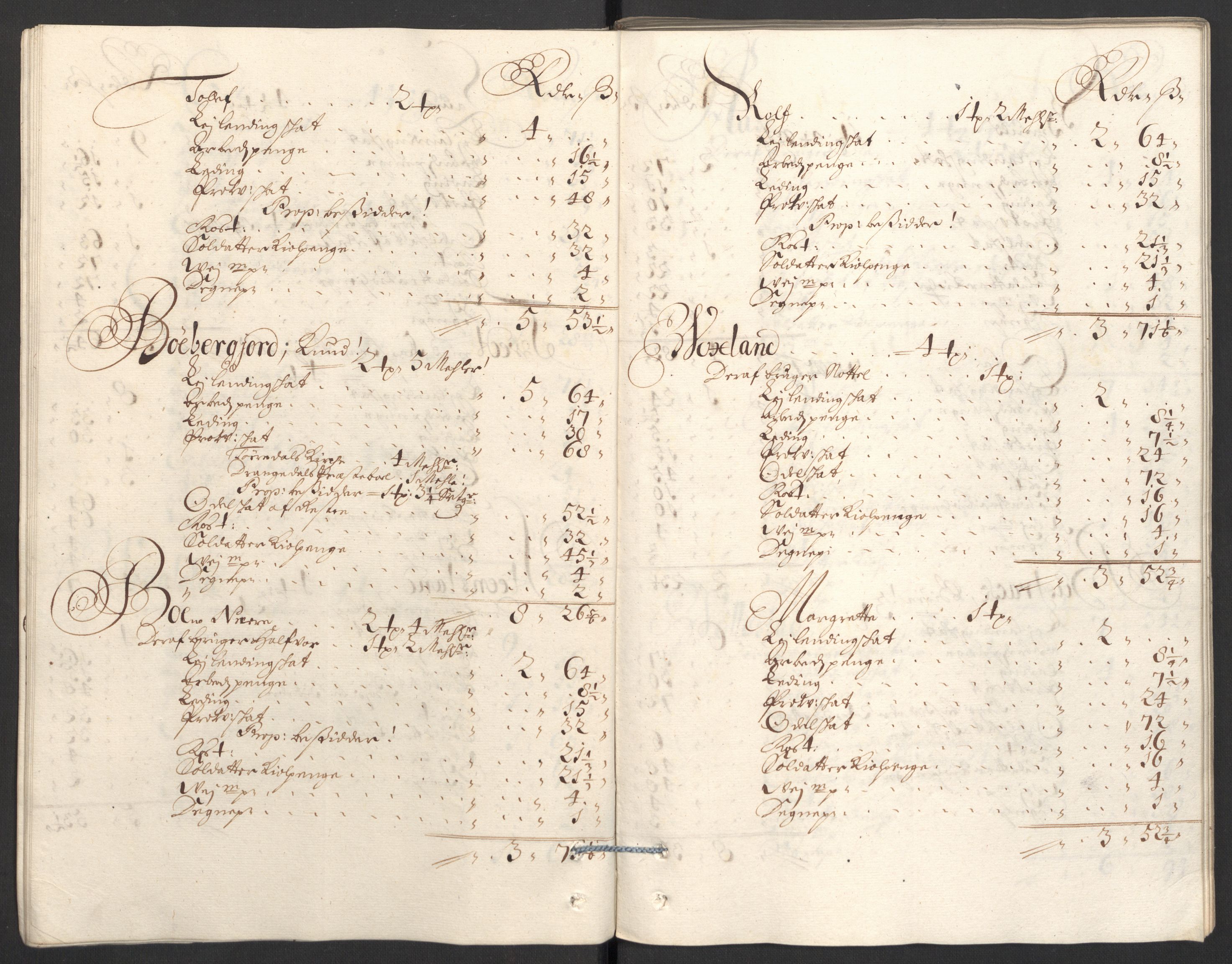 Rentekammeret inntil 1814, Reviderte regnskaper, Fogderegnskap, AV/RA-EA-4092/R36/L2099: Fogderegnskap Øvre og Nedre Telemark og Bamble, 1698, p. 63