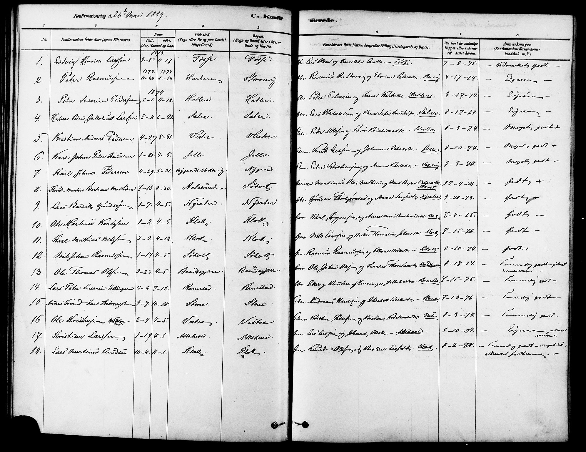 Ministerialprotokoller, klokkerbøker og fødselsregistre - Møre og Romsdal, SAT/A-1454/522/L0315: Parish register (official) no. 522A10, 1878-1890