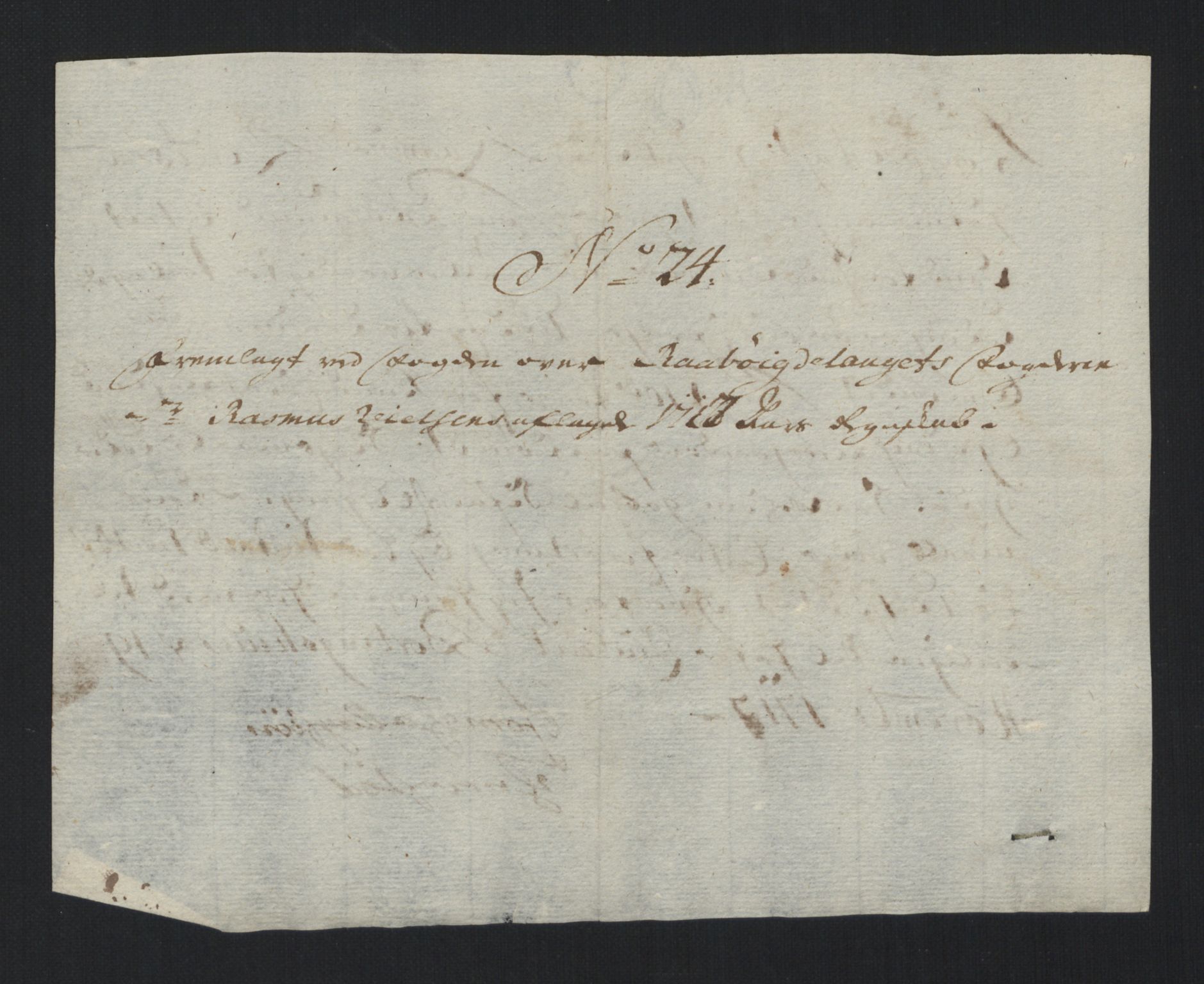 Rentekammeret inntil 1814, Reviderte regnskaper, Fogderegnskap, AV/RA-EA-4092/R40/L2452: Fogderegnskap Råbyggelag, 1716-1717, p. 320