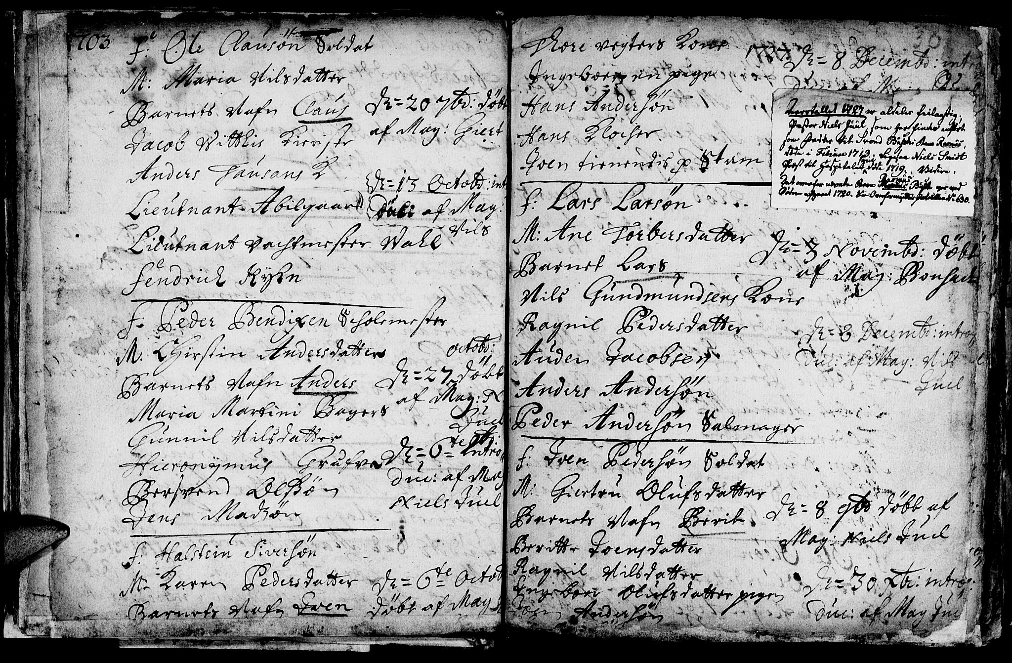 Ministerialprotokoller, klokkerbøker og fødselsregistre - Sør-Trøndelag, AV/SAT-A-1456/601/L0034: Parish register (official) no. 601A02, 1702-1714, p. 30