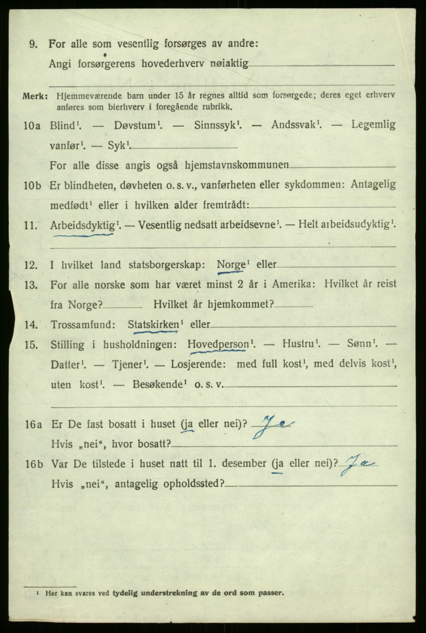 SAB, 1920 census for Luster, 1920, p. 5079