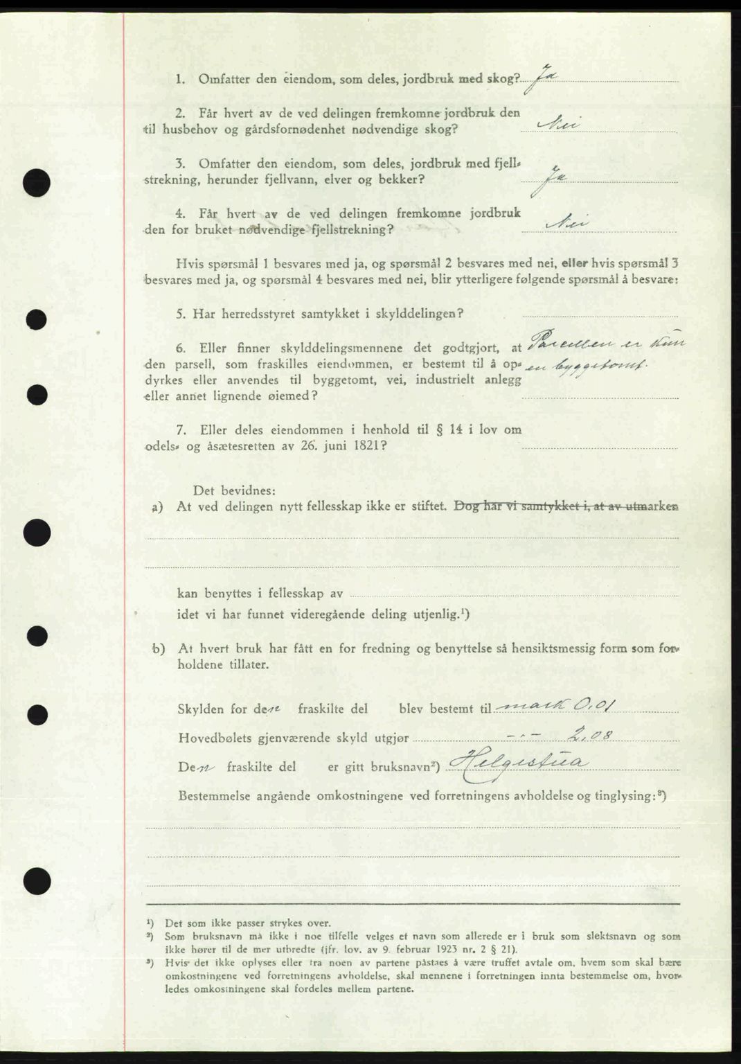 Romsdal sorenskriveri, SAT/A-4149/1/2/2C: Mortgage book no. A19, 1946-1946, Diary no: : 715/1946